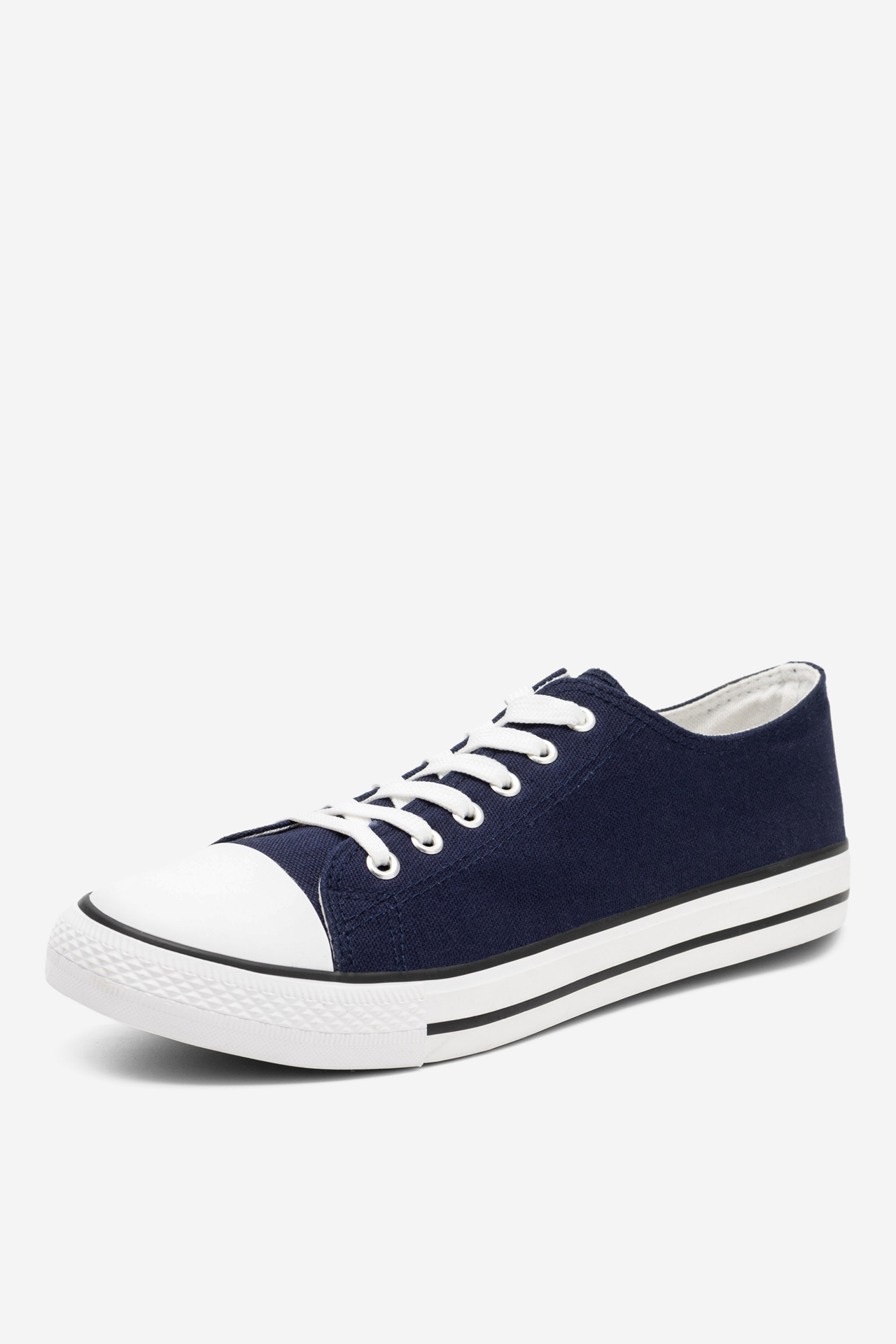 Plátěná obuv TMAVĚ MODRÁ