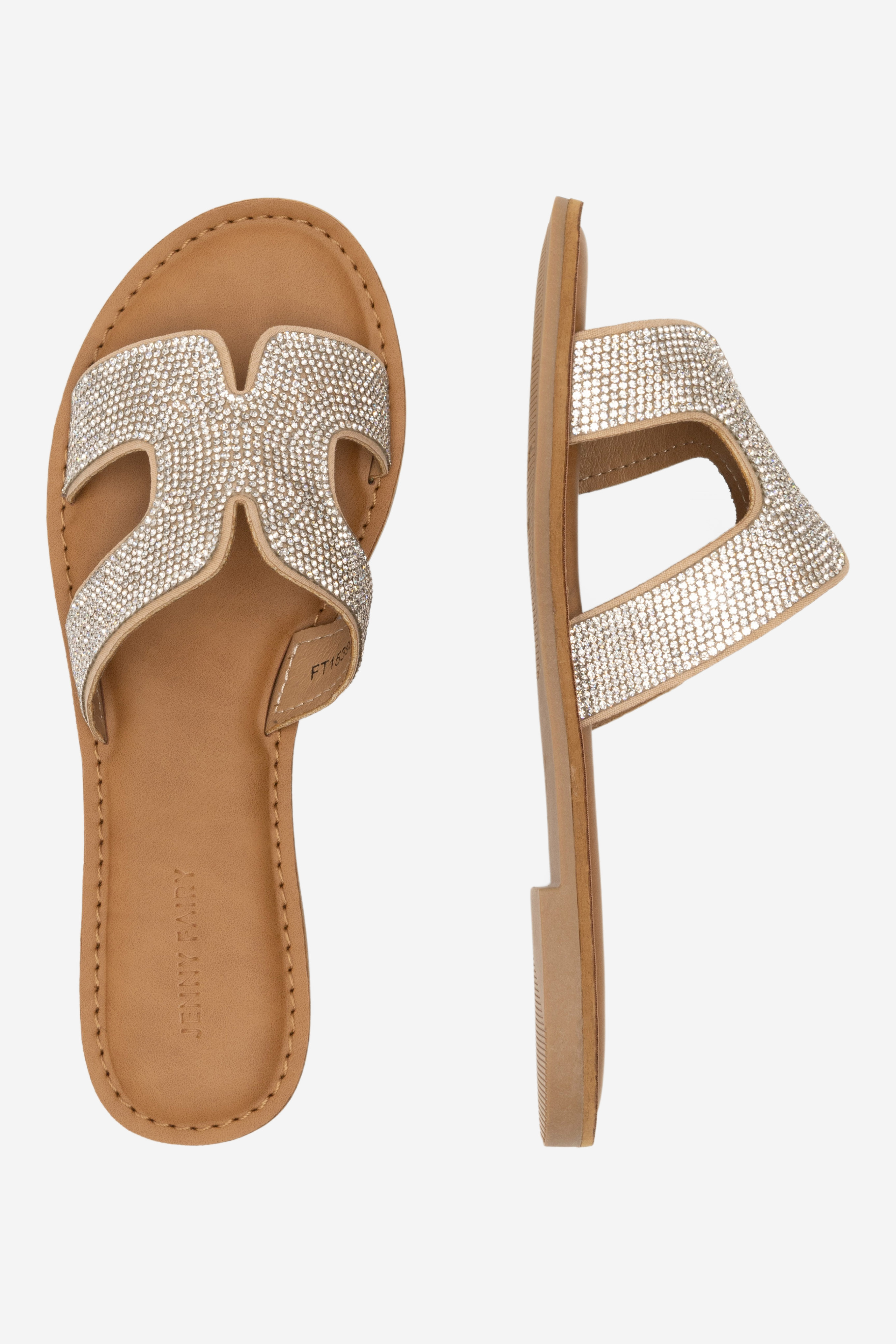 Pantofle STŘÍBRNÁ