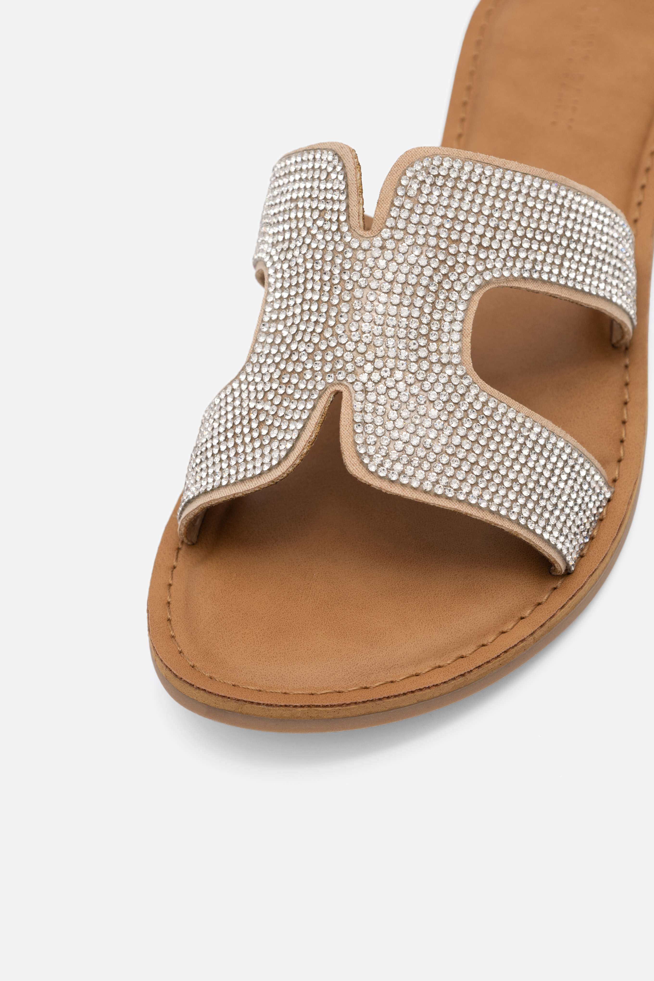 Pantofle STŘÍBRNÁ