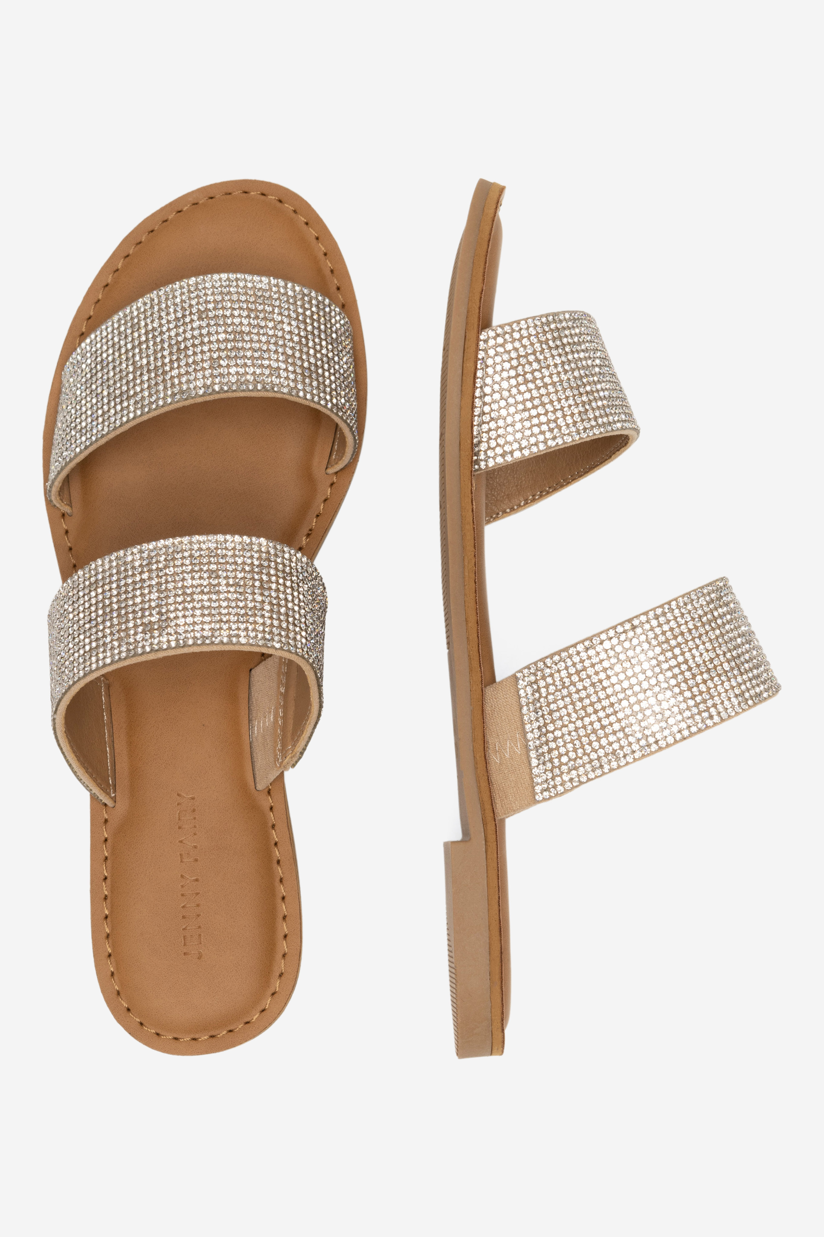 Pantofle STŘÍBRNÁ