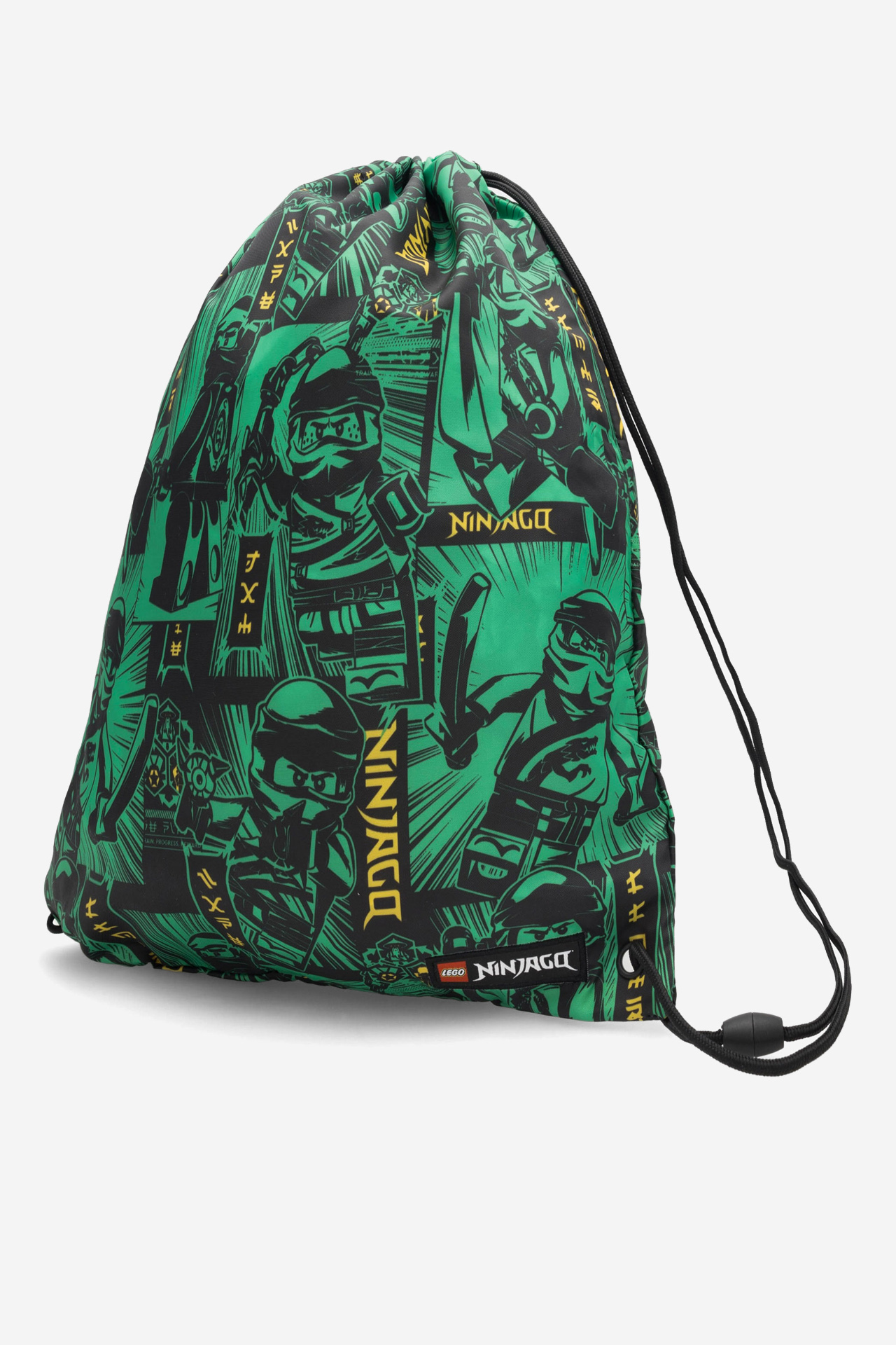 Školska torba za copate Zelena