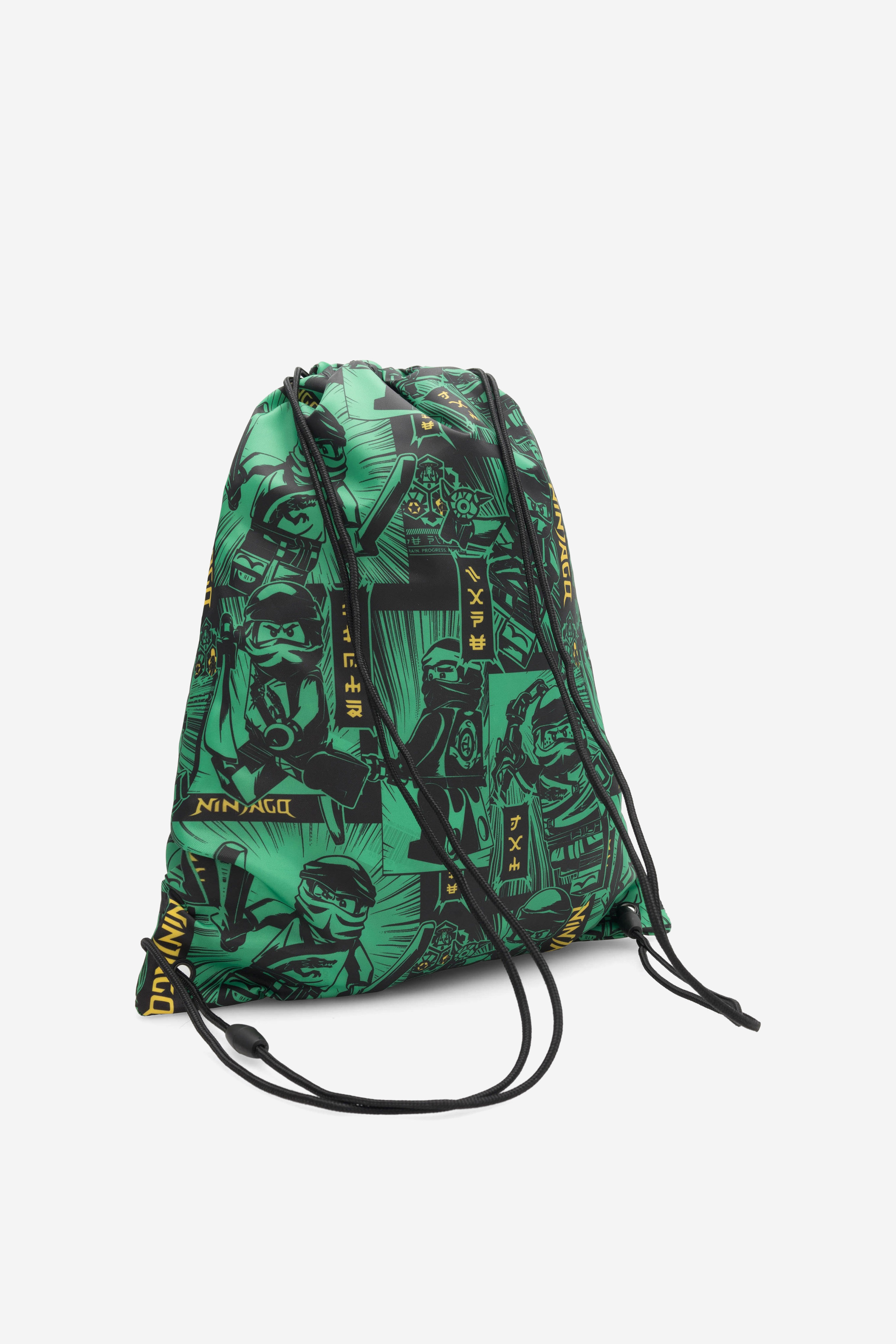 Školska torba za copate Zelena