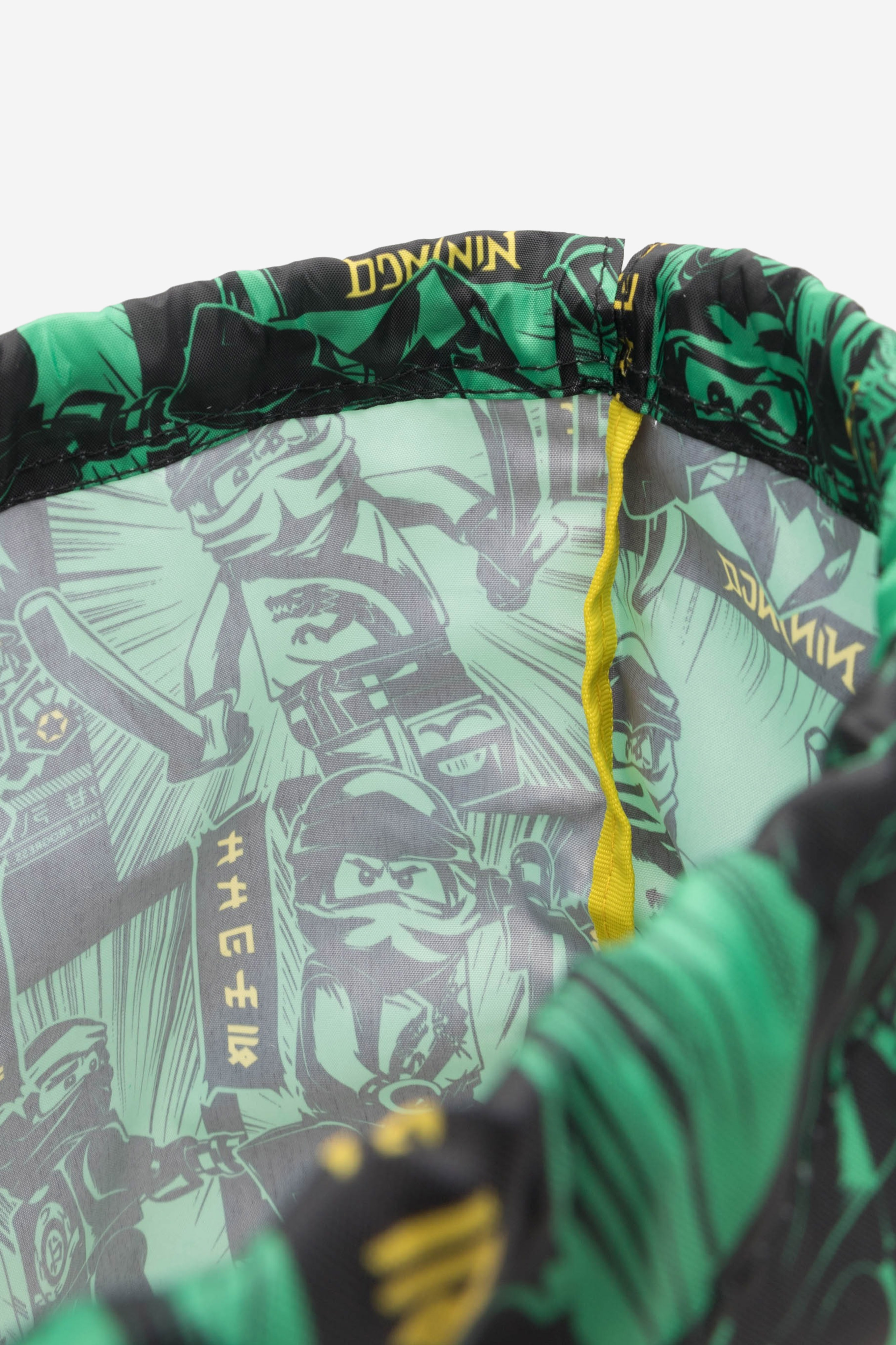 Školska torba za copate Zelena