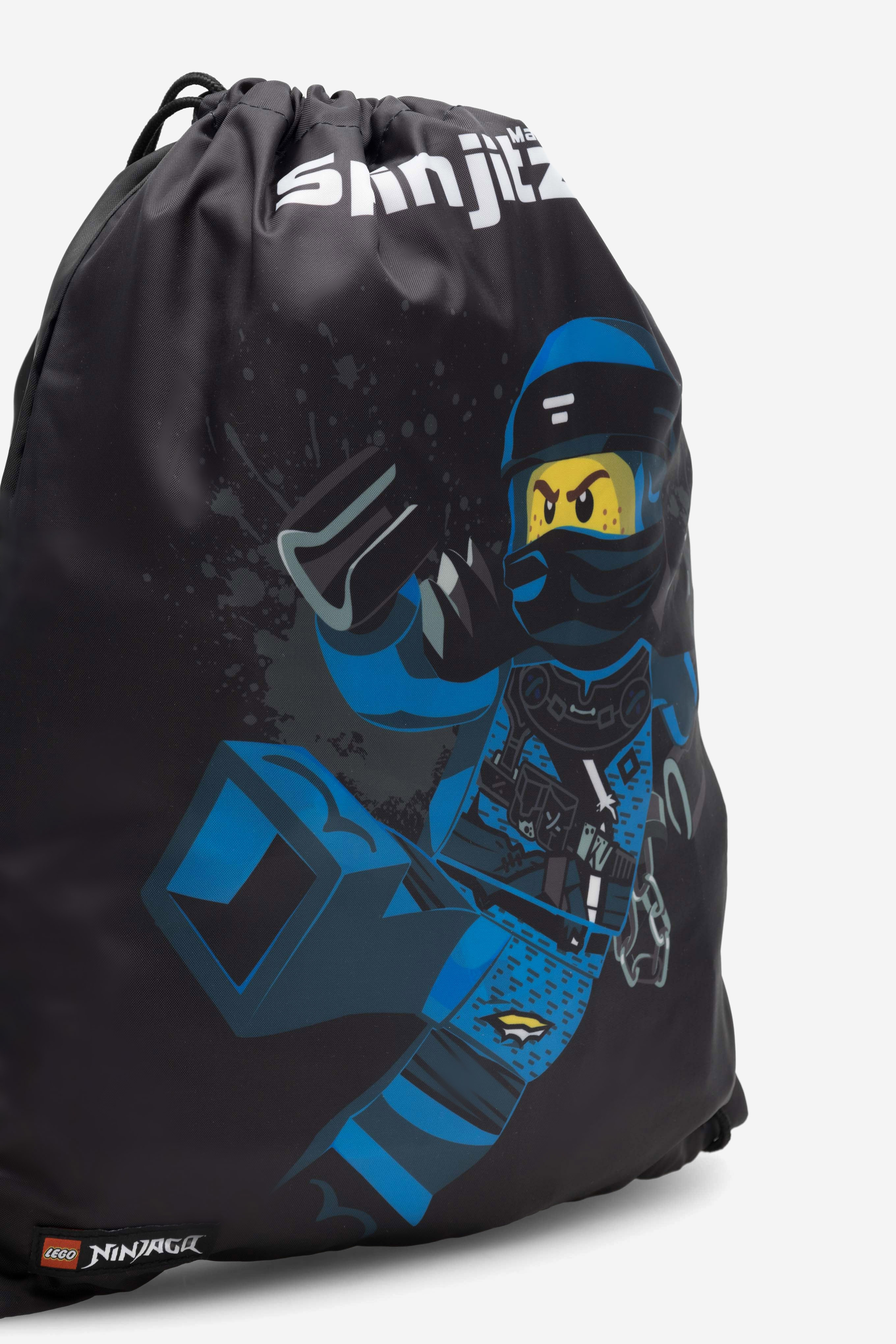 Školska torba za copate Črna