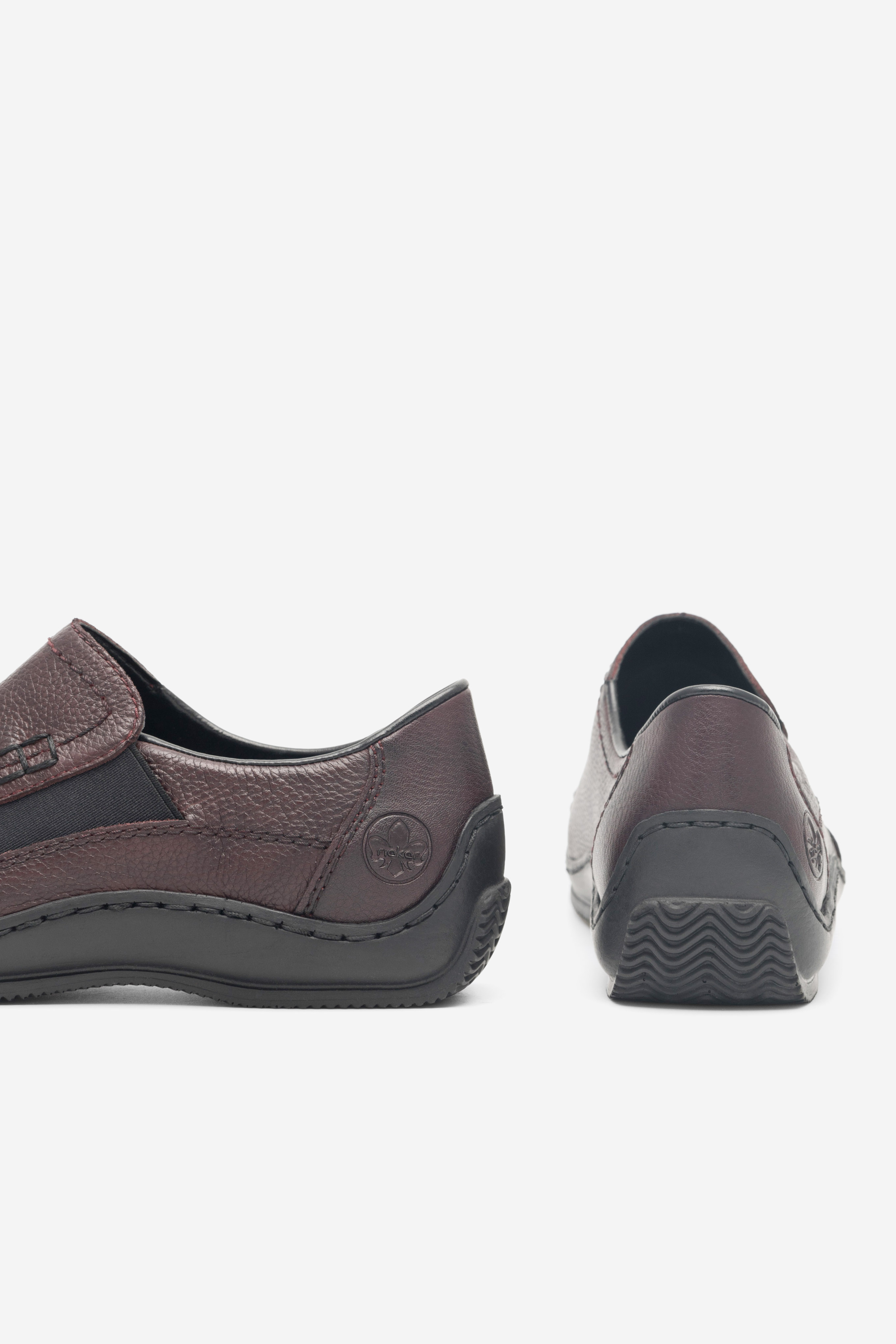 Nizki čevlji Bordo rdeča