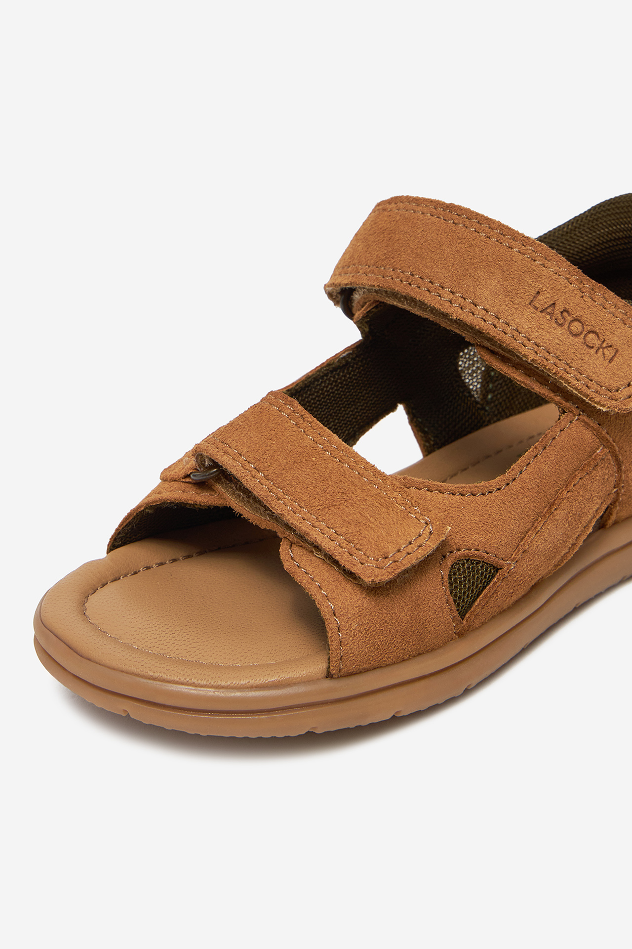 Sandále Hnedá