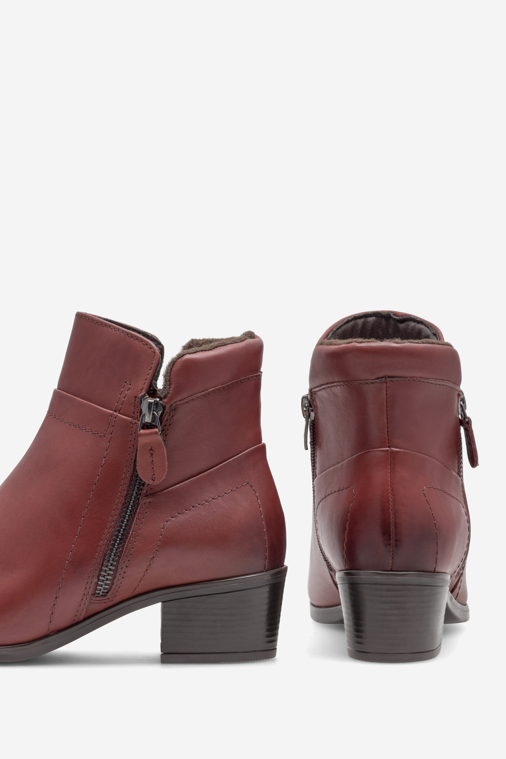 Kotníková obuv BORDÓ