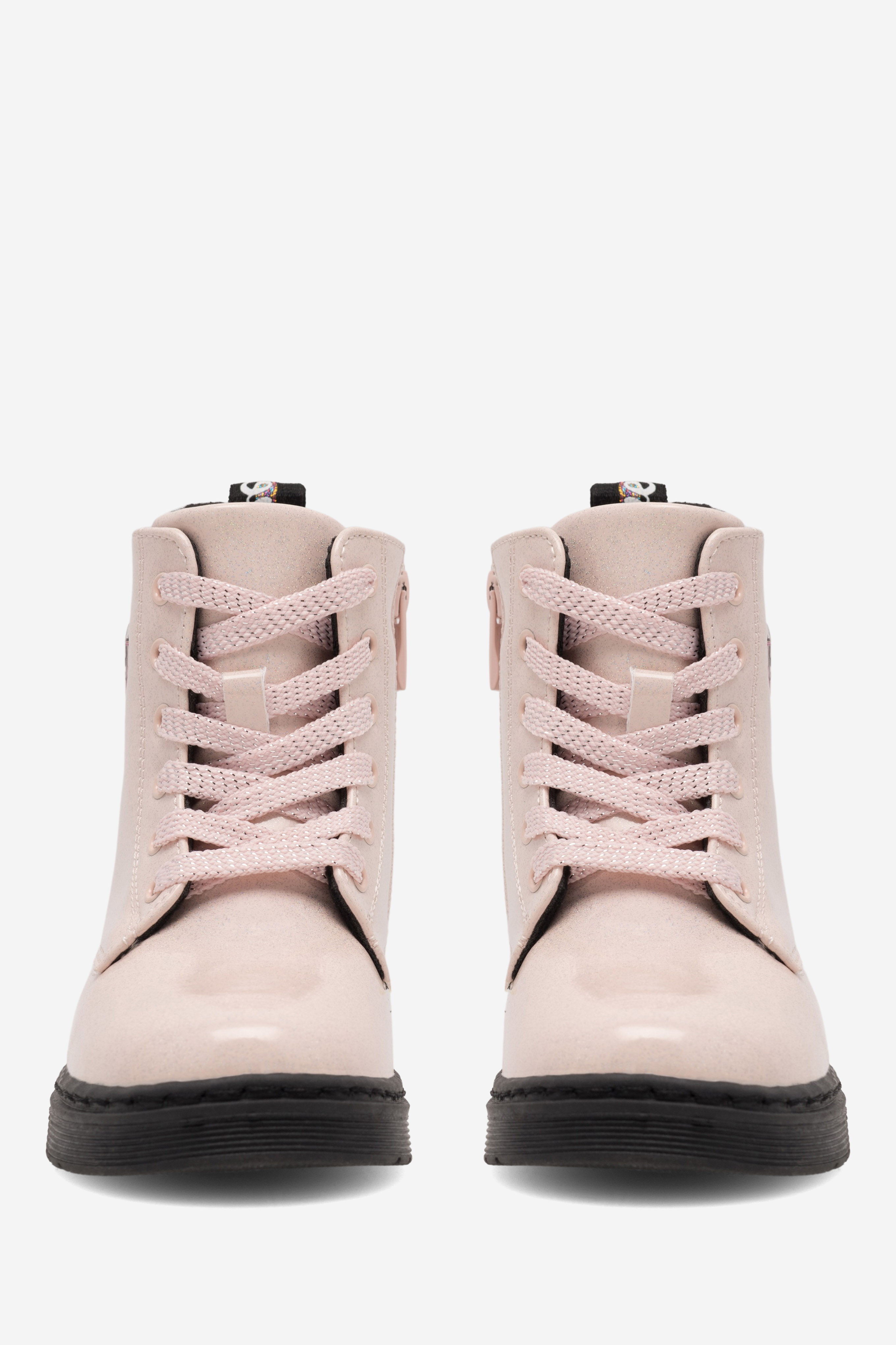 Gležnjarji z vezalkami Roza