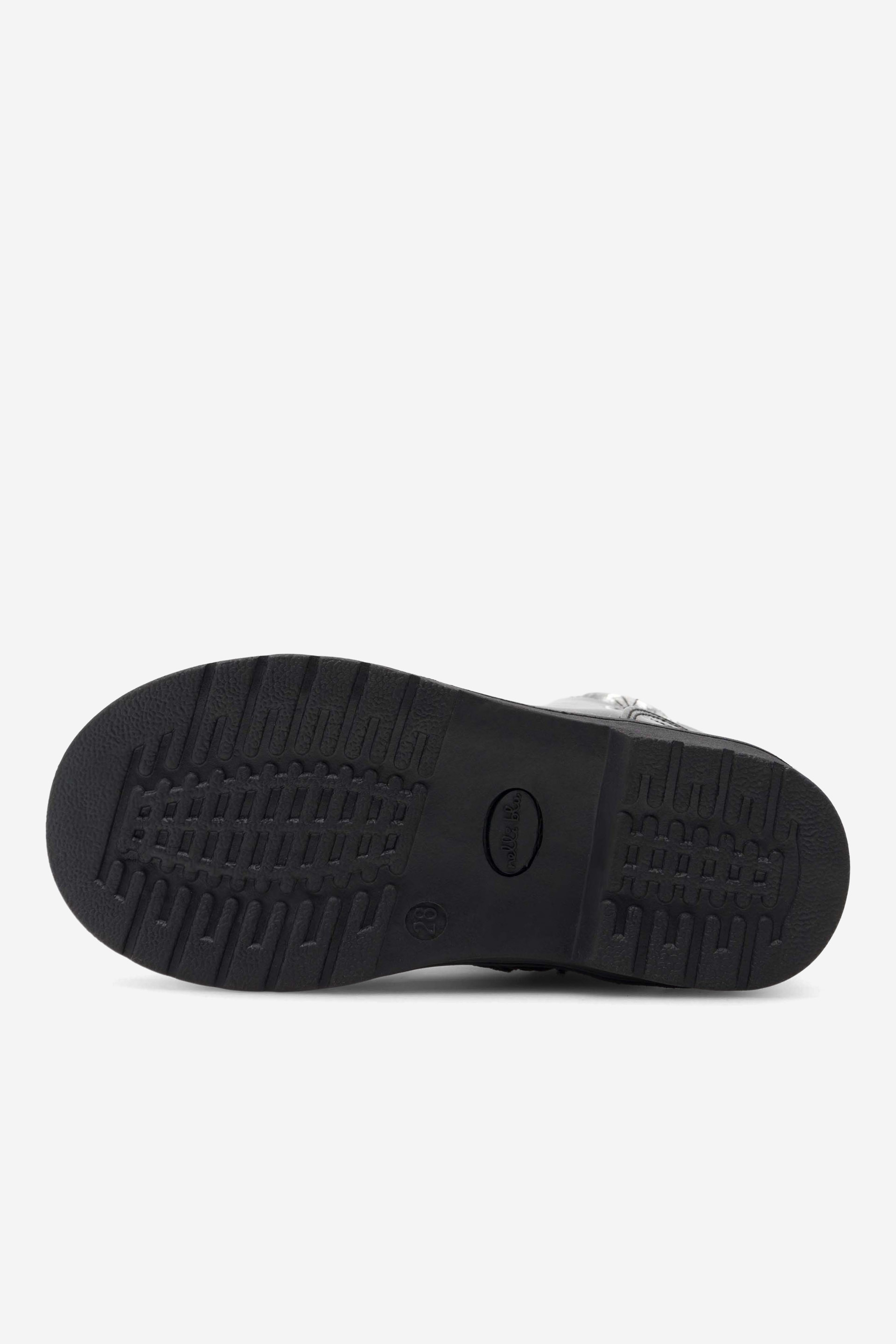 Gležnjarji z vezalkami Črna