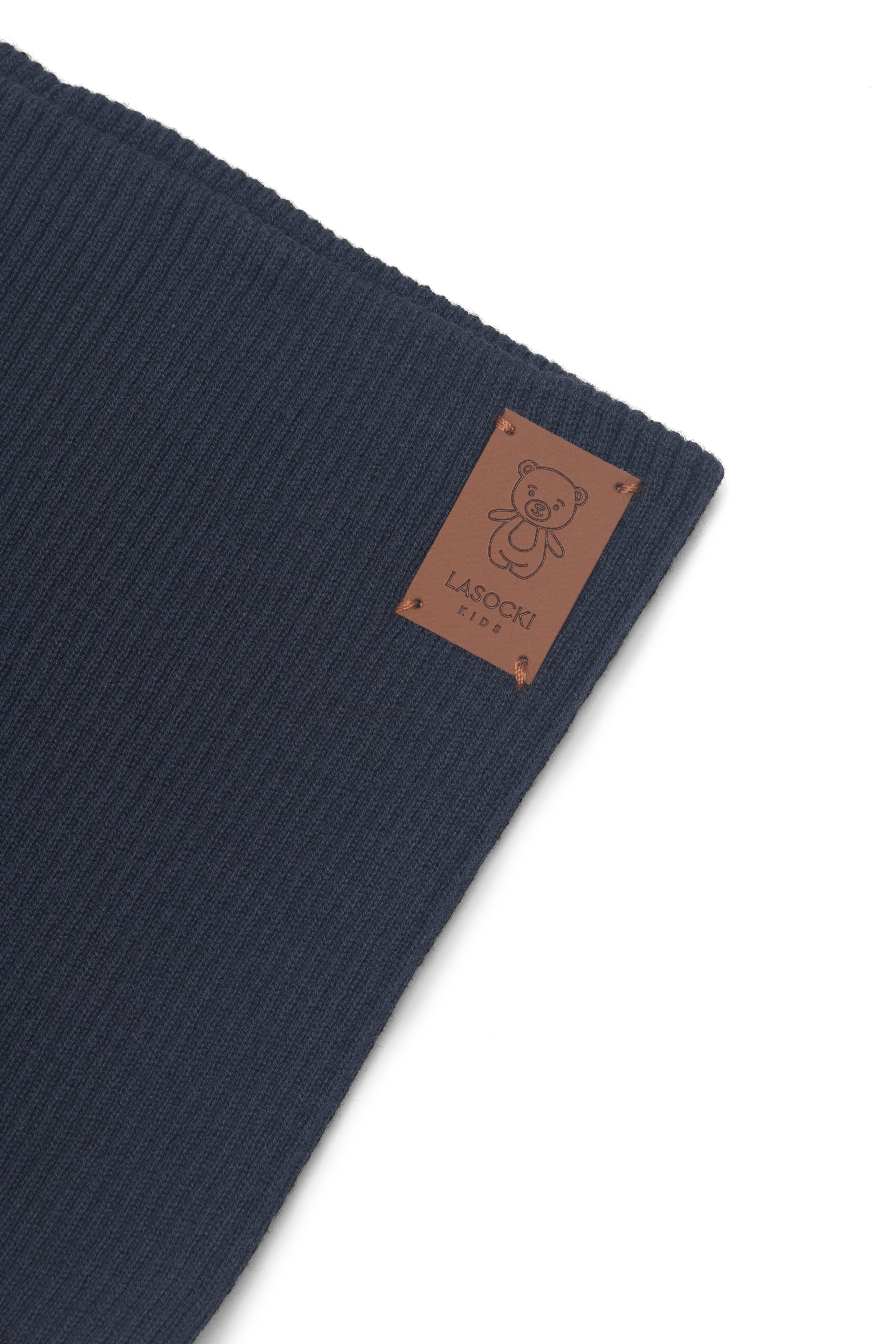 komínová šála TMAVĚ MODRÁ