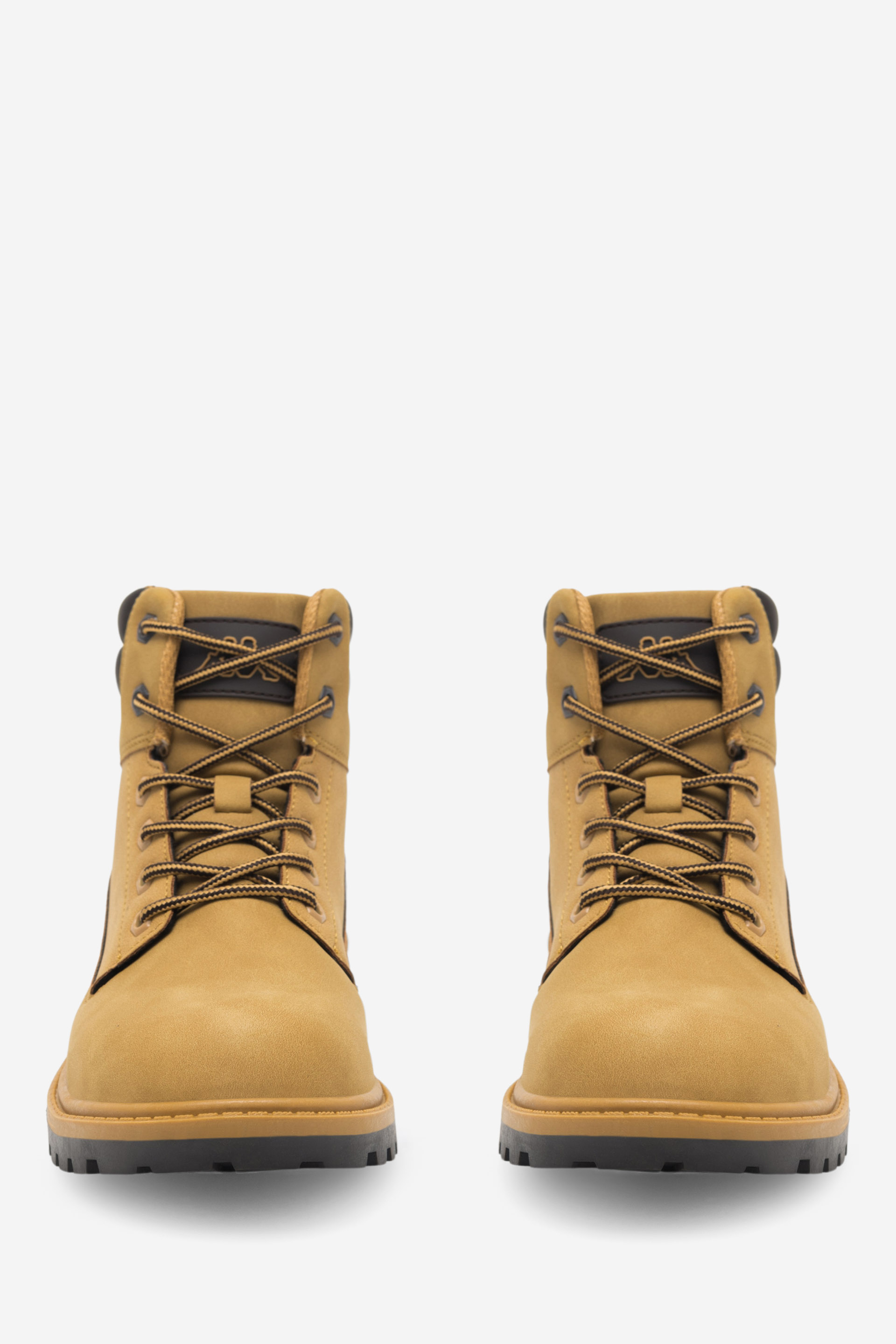 Šněrovací vyšší obuv HNĚDÁ