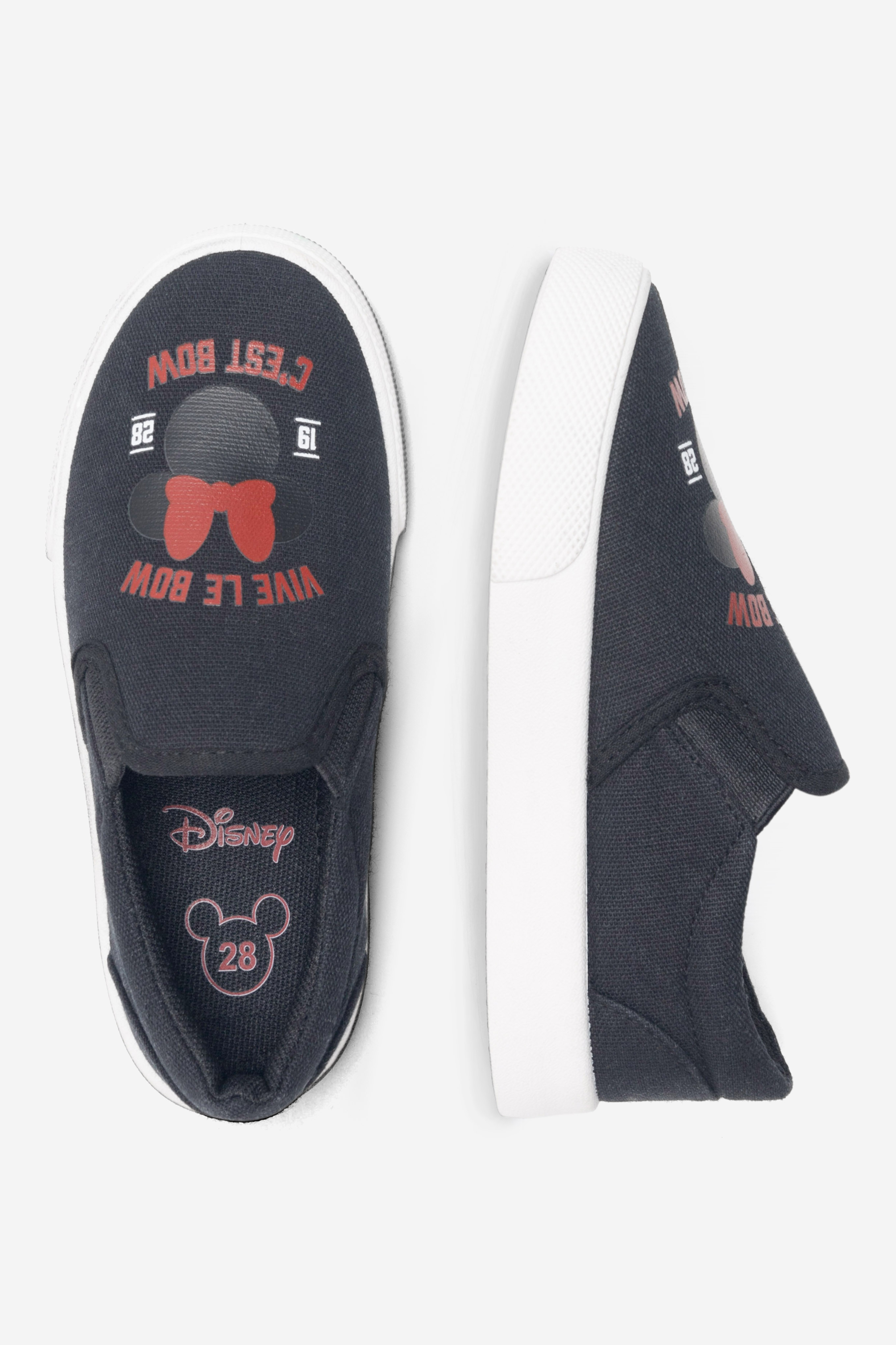 Platnene superge Črna