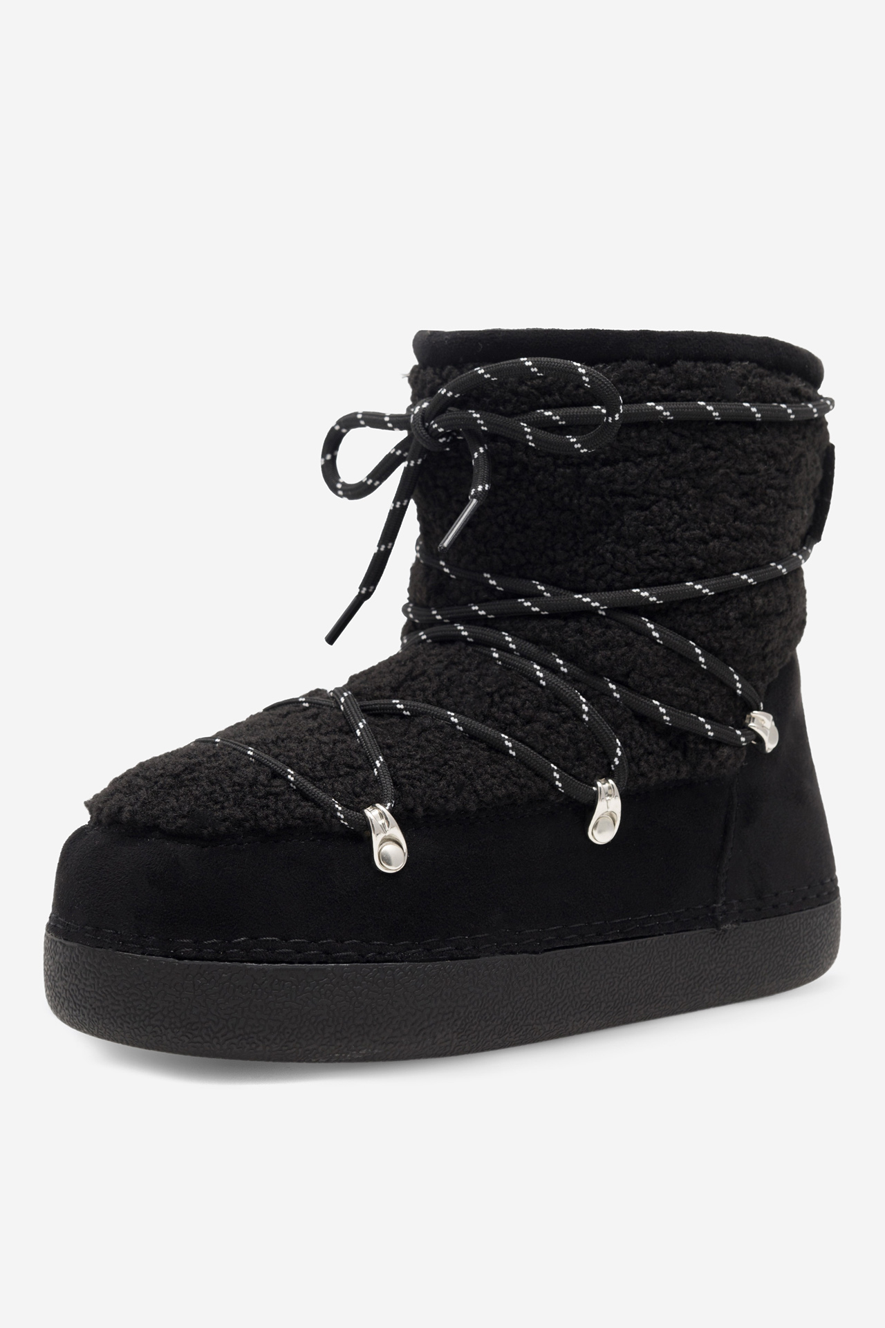 Kotníková obuv ČERNÁ