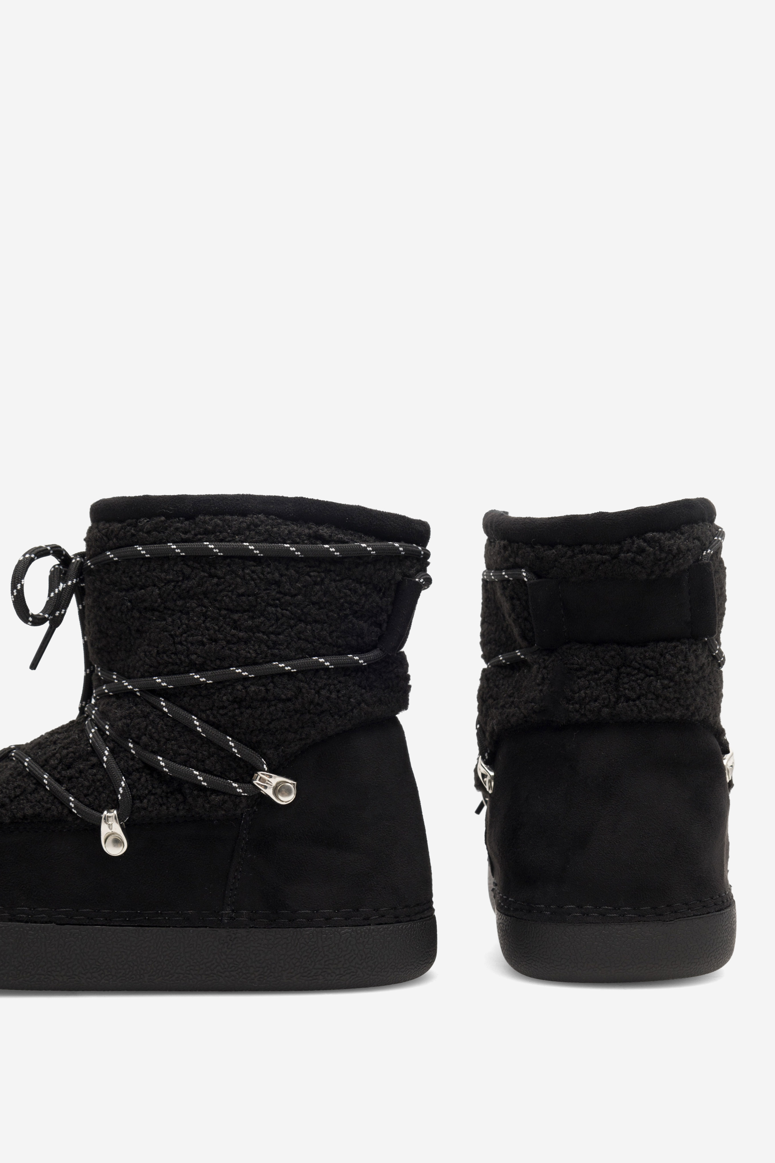 Kotníková obuv ČERNÁ