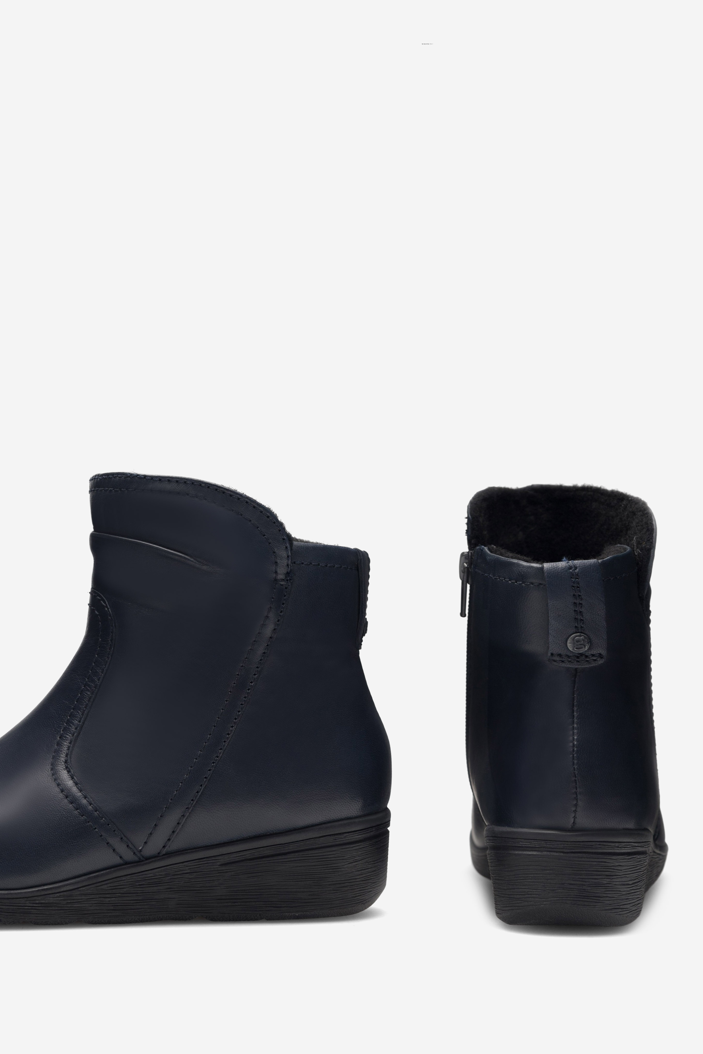 Kotníková obuv TMAVĚ MODRÁ