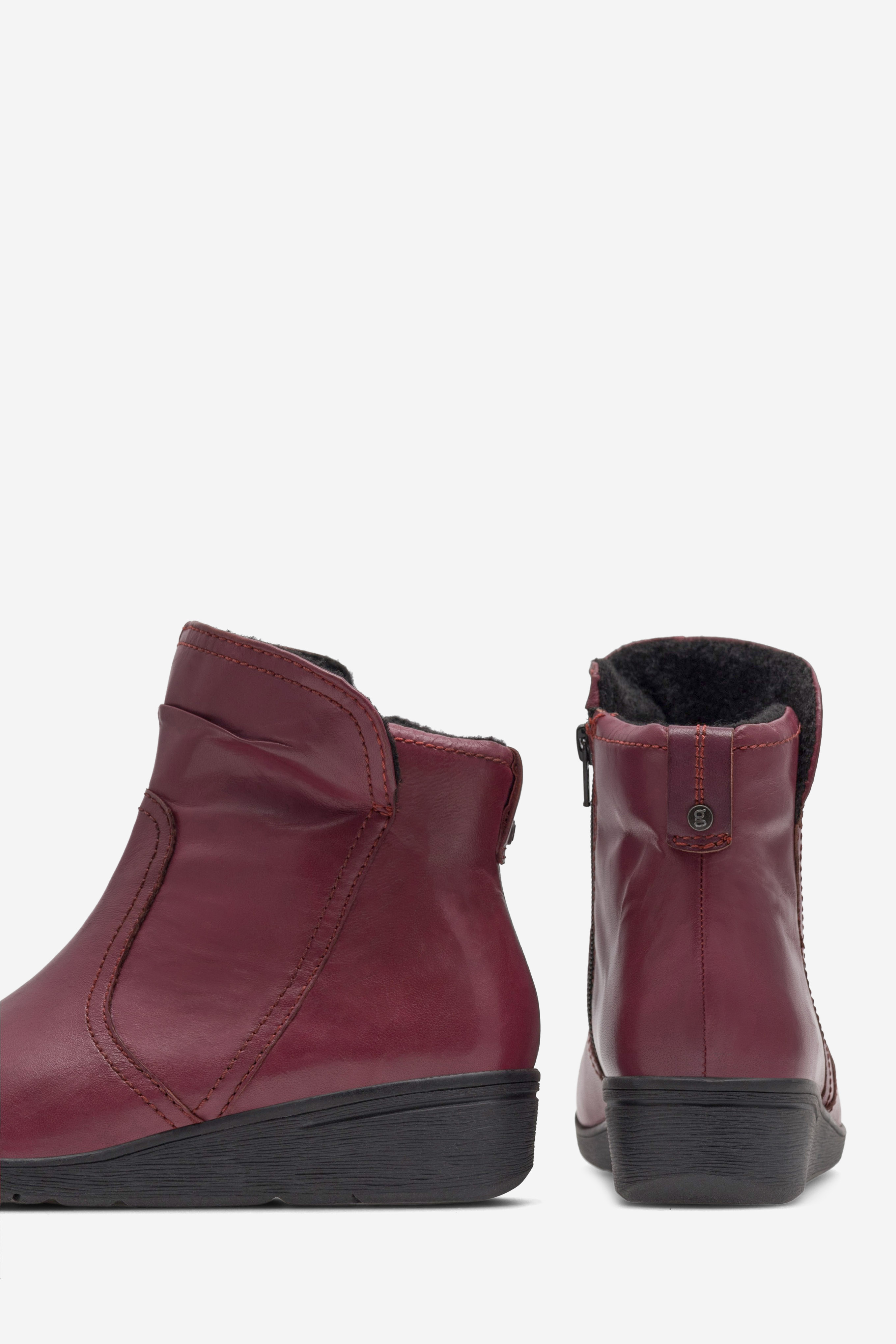 Kotníková obuv BORDÓ