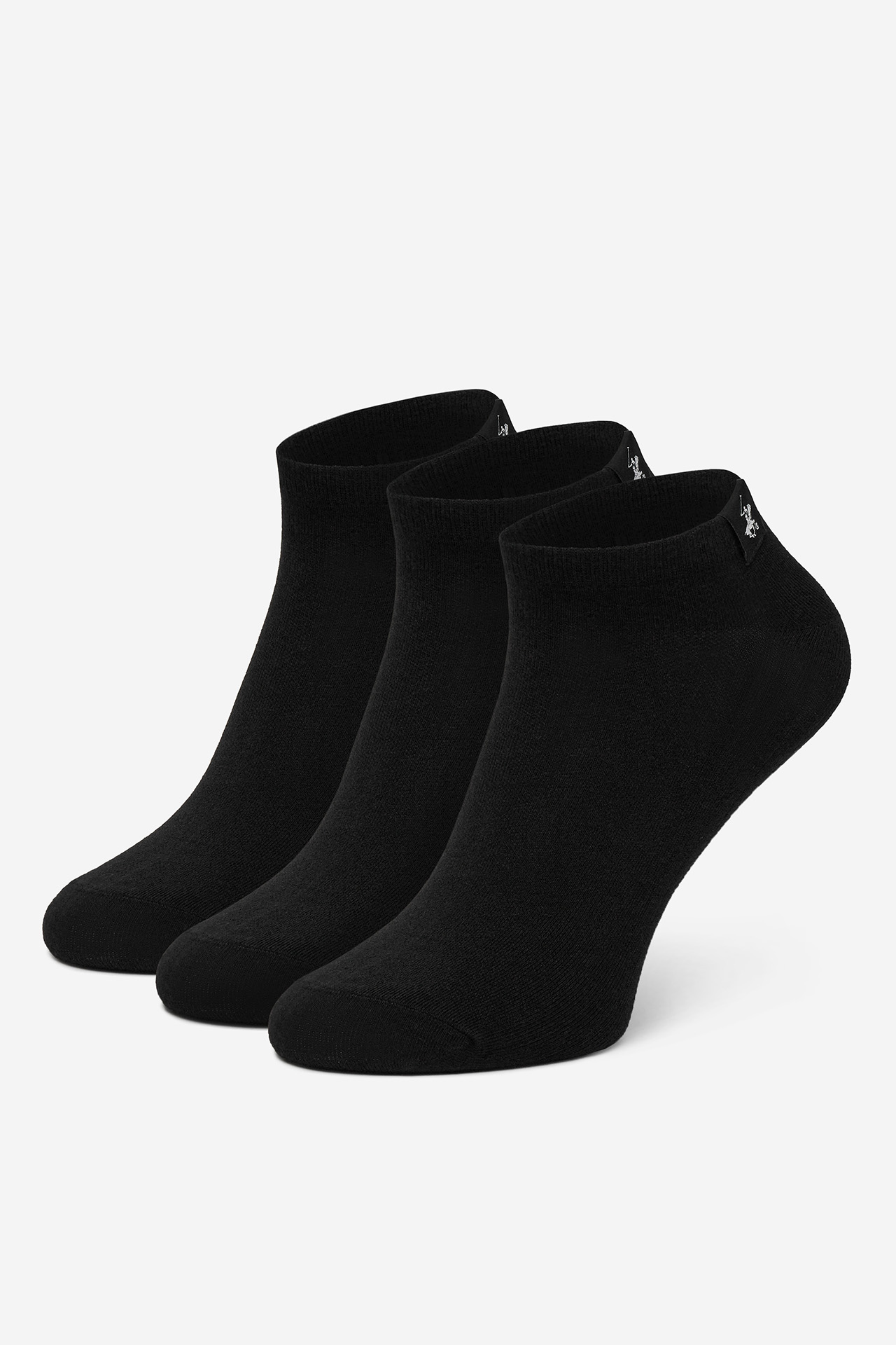 BEVERLY HILLS POLO CLUB KR_BHPC_BREATH_S_SS2025_(3PACK) Czarny