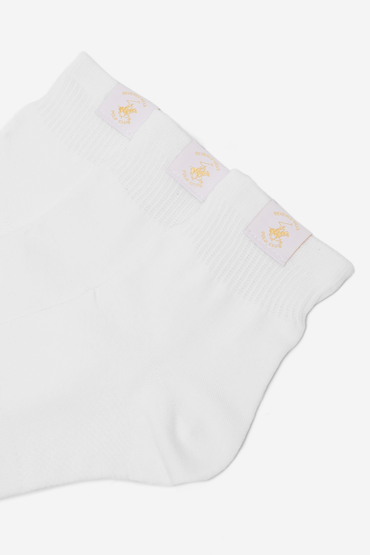 BEVERLY HILLS POLO CLUB KR_BHPC_FRESH_Z_SS25 (3-PACK) Biały