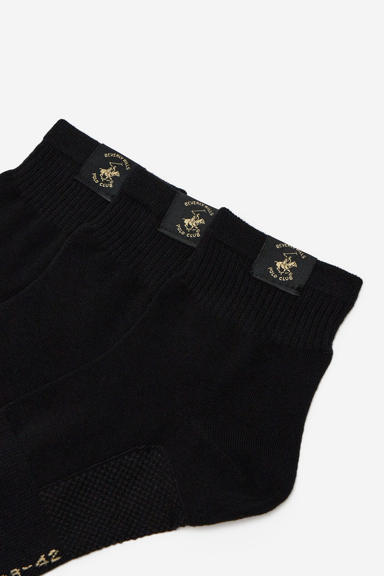 BEVERLY HILLS POLO CLUB KR_BHPC_FRESH_Z_SS25 (3-PACK) Czarny
