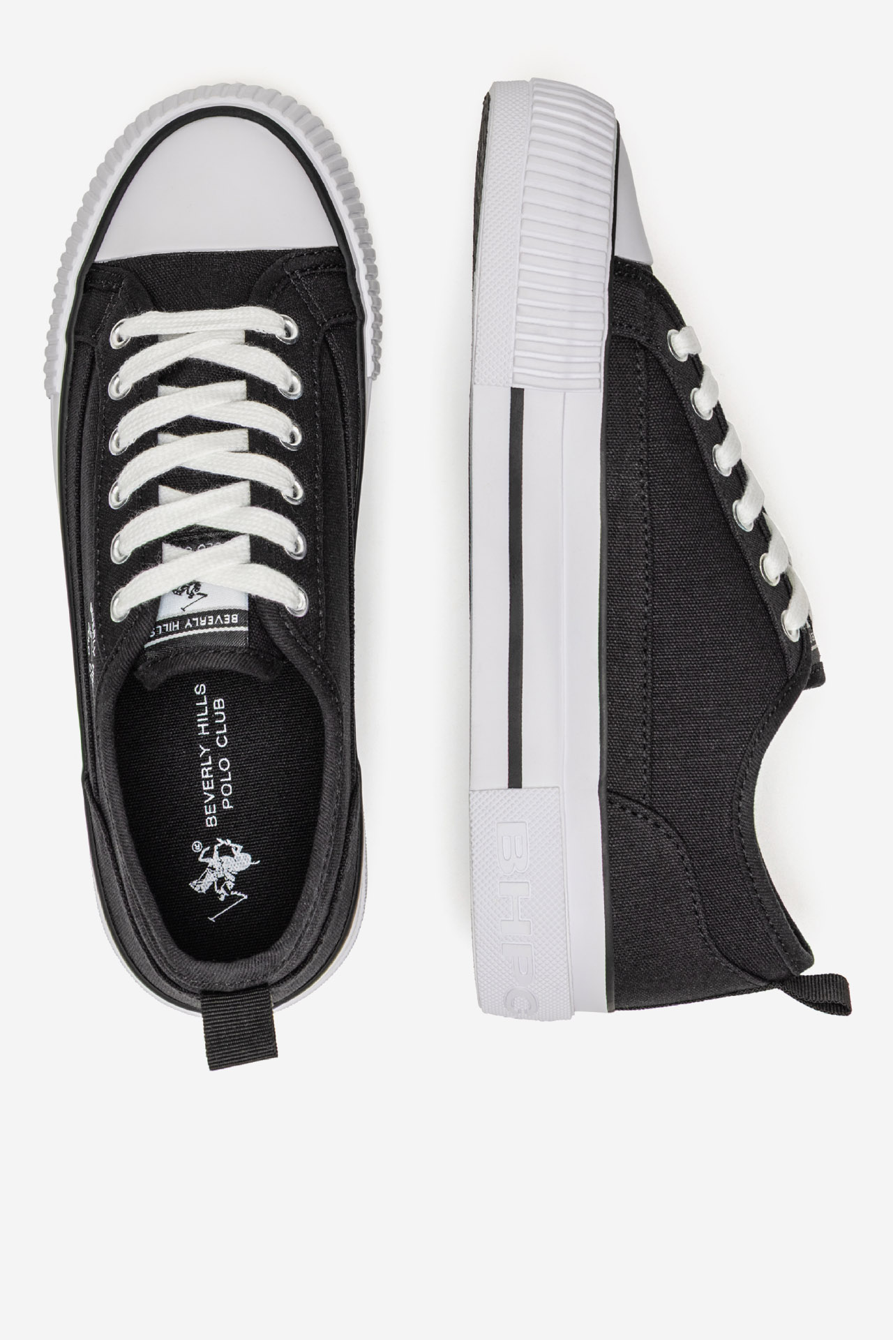 Plátěná obuv ČERNÁ