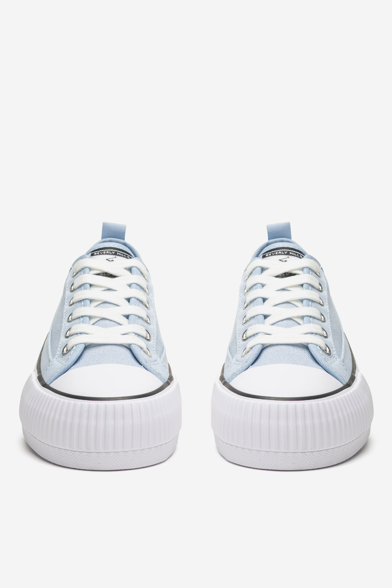 Plátěná obuv BLANKYTNĚ MODRÁ