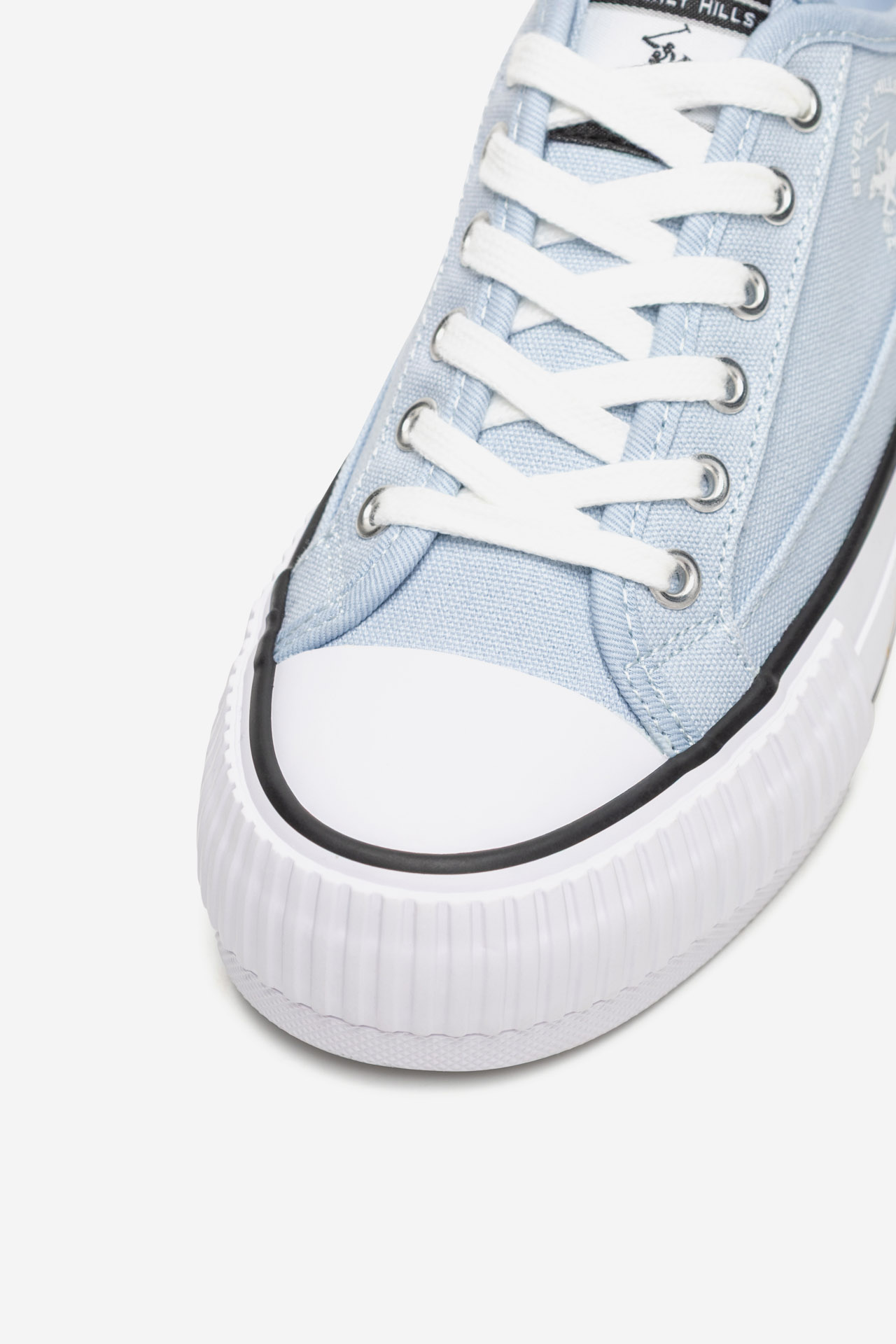 Plátěná obuv BLANKYTNĚ MODRÁ