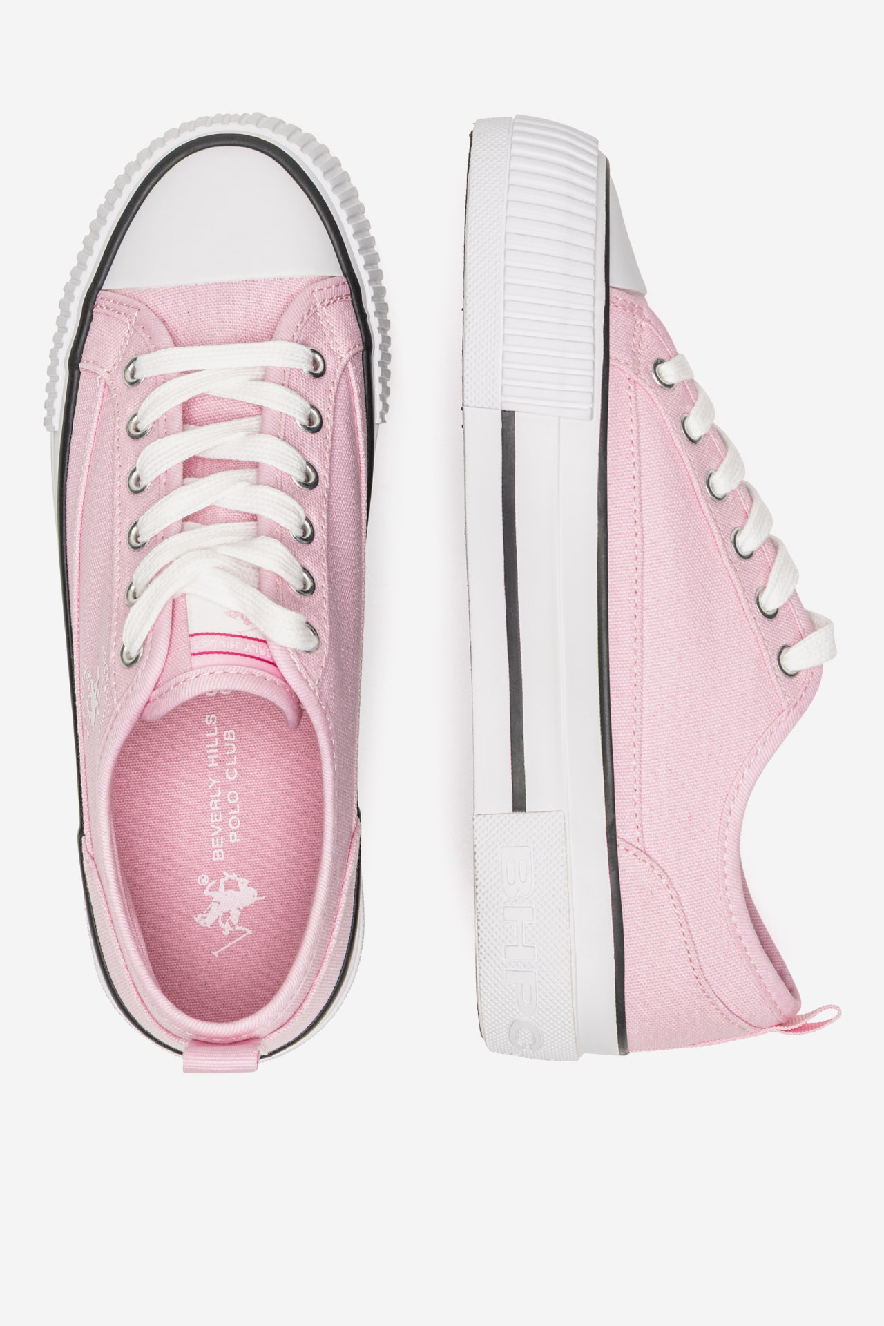 Plátěná obuv RŮŽOVÁ