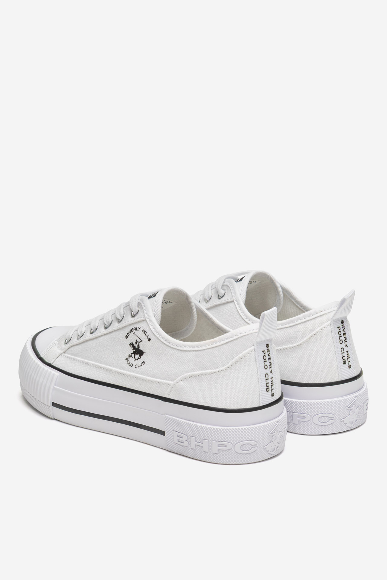 Plátěná obuv BÍLÁ