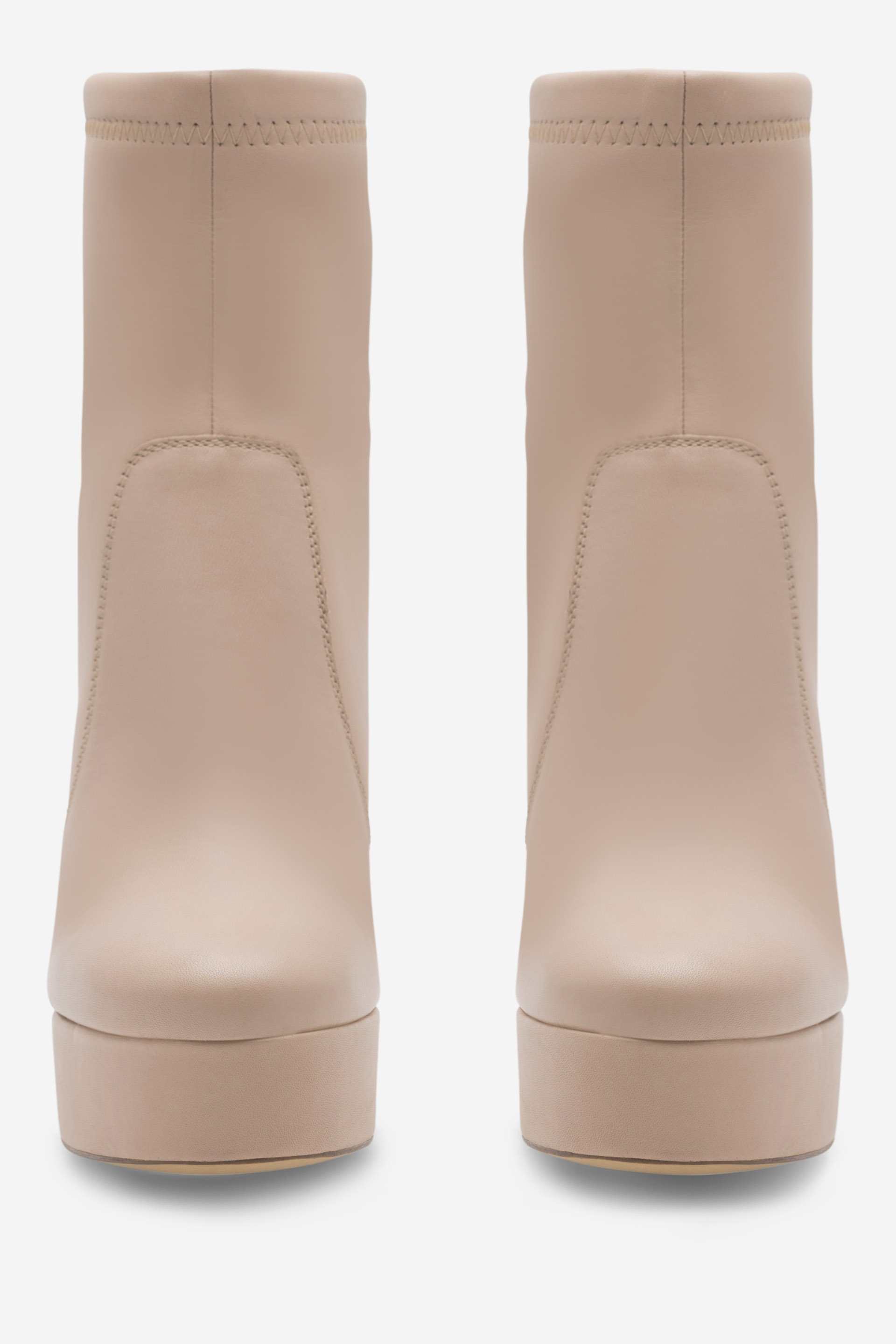 Kotníková obuv BÉŽOVÁ