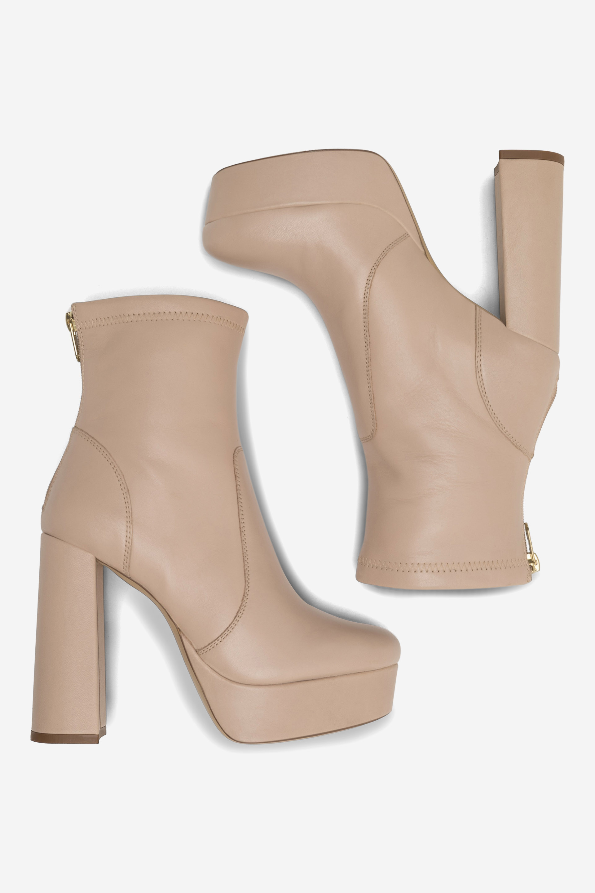 Kotníková obuv BÉŽOVÁ