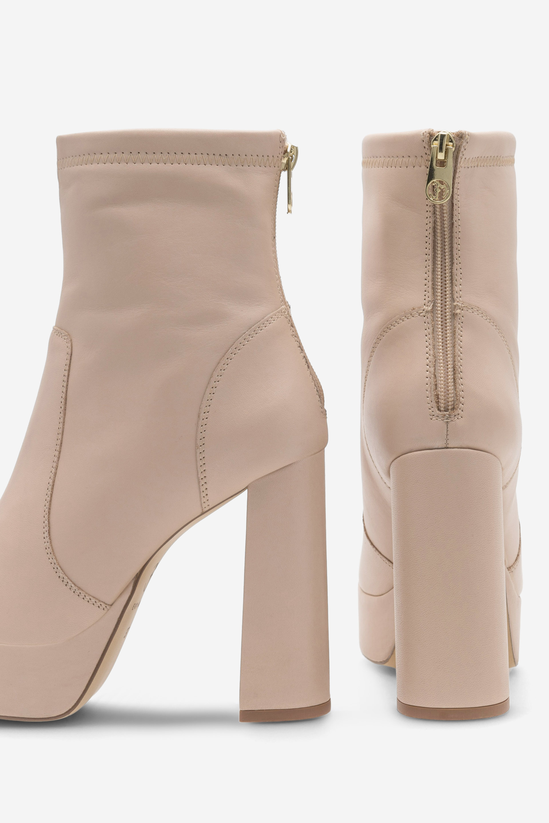 Kotníková obuv BÉŽOVÁ