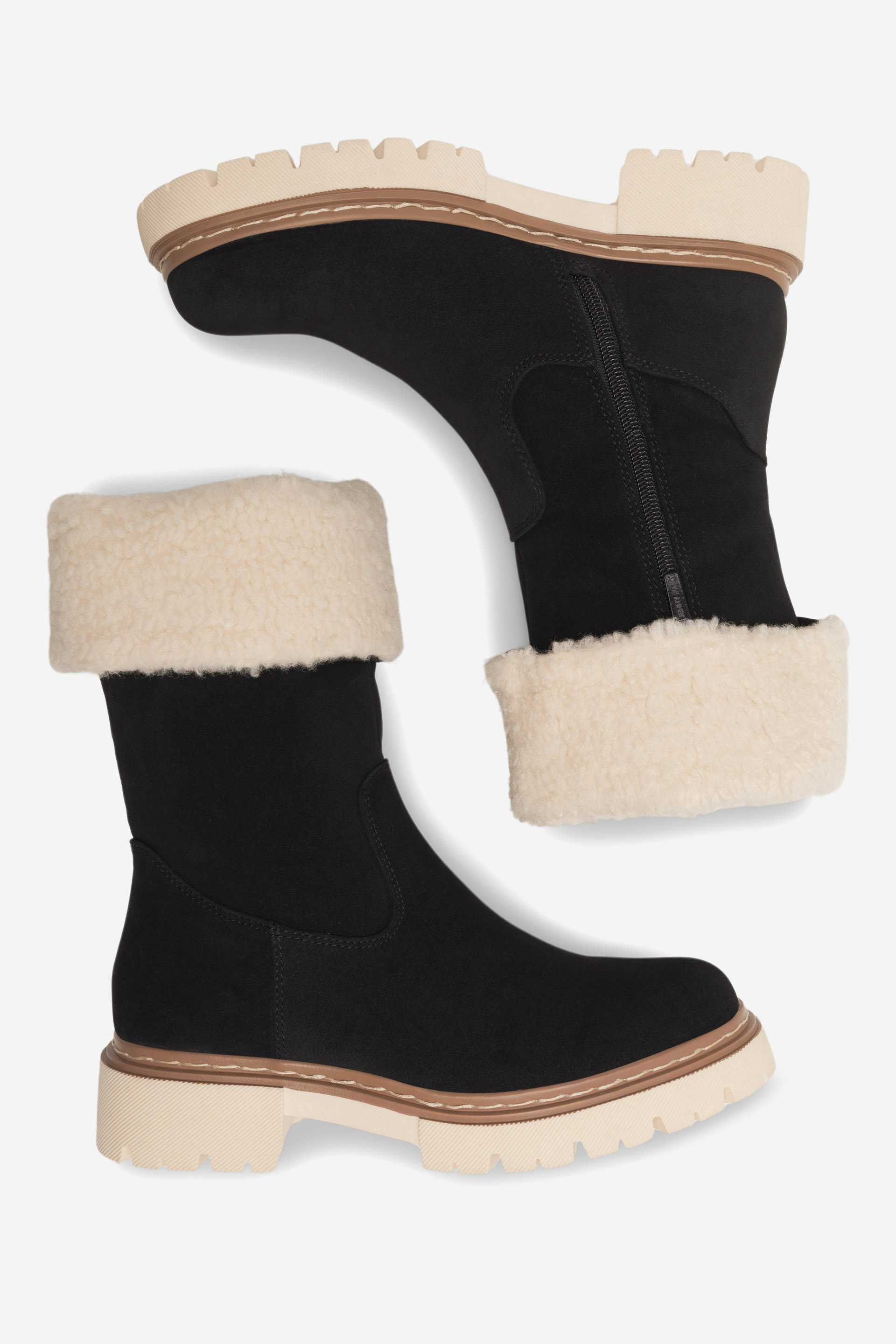 Kotníková obuv ČERNÁ