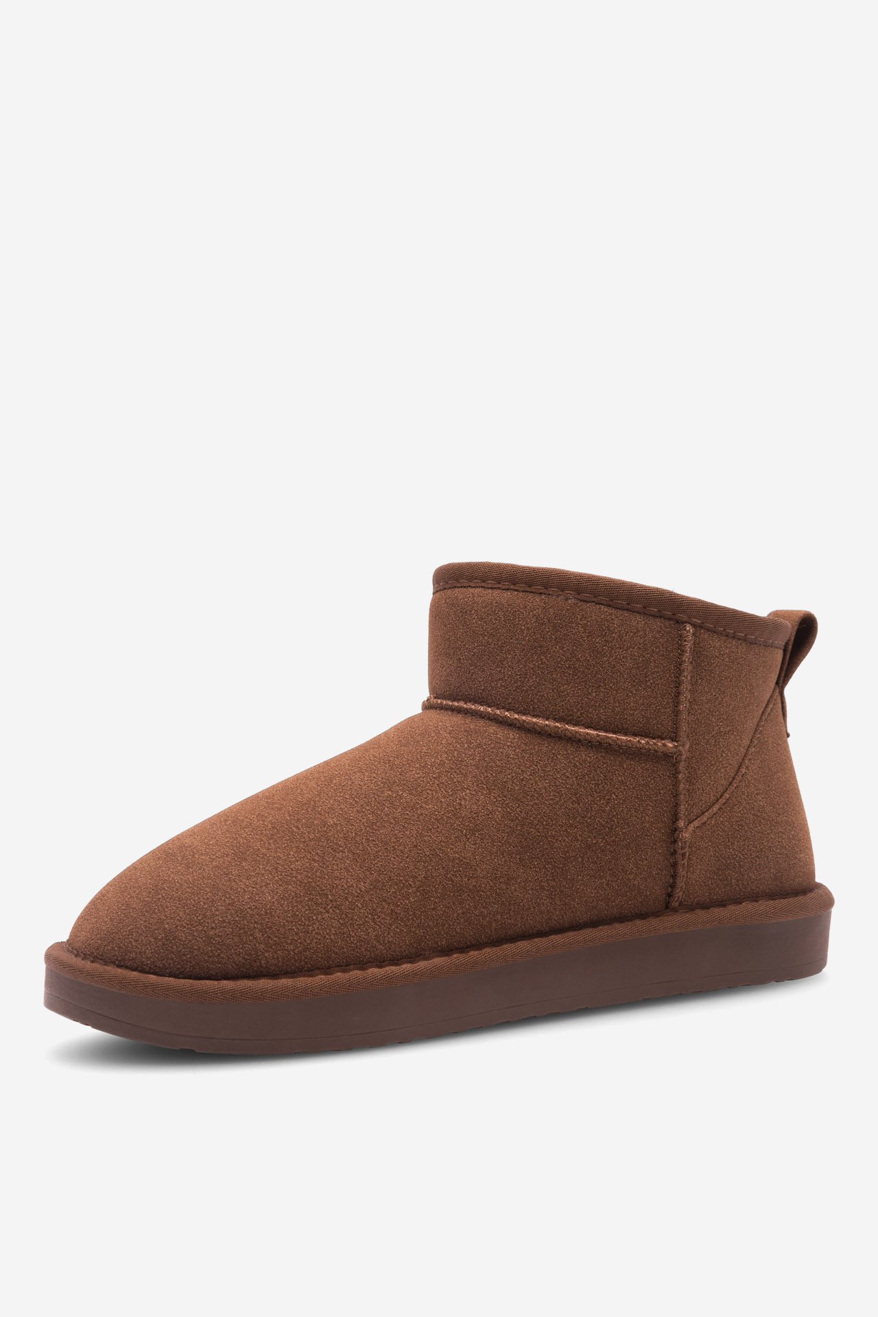 Kotníková obuv HNĚDÁ