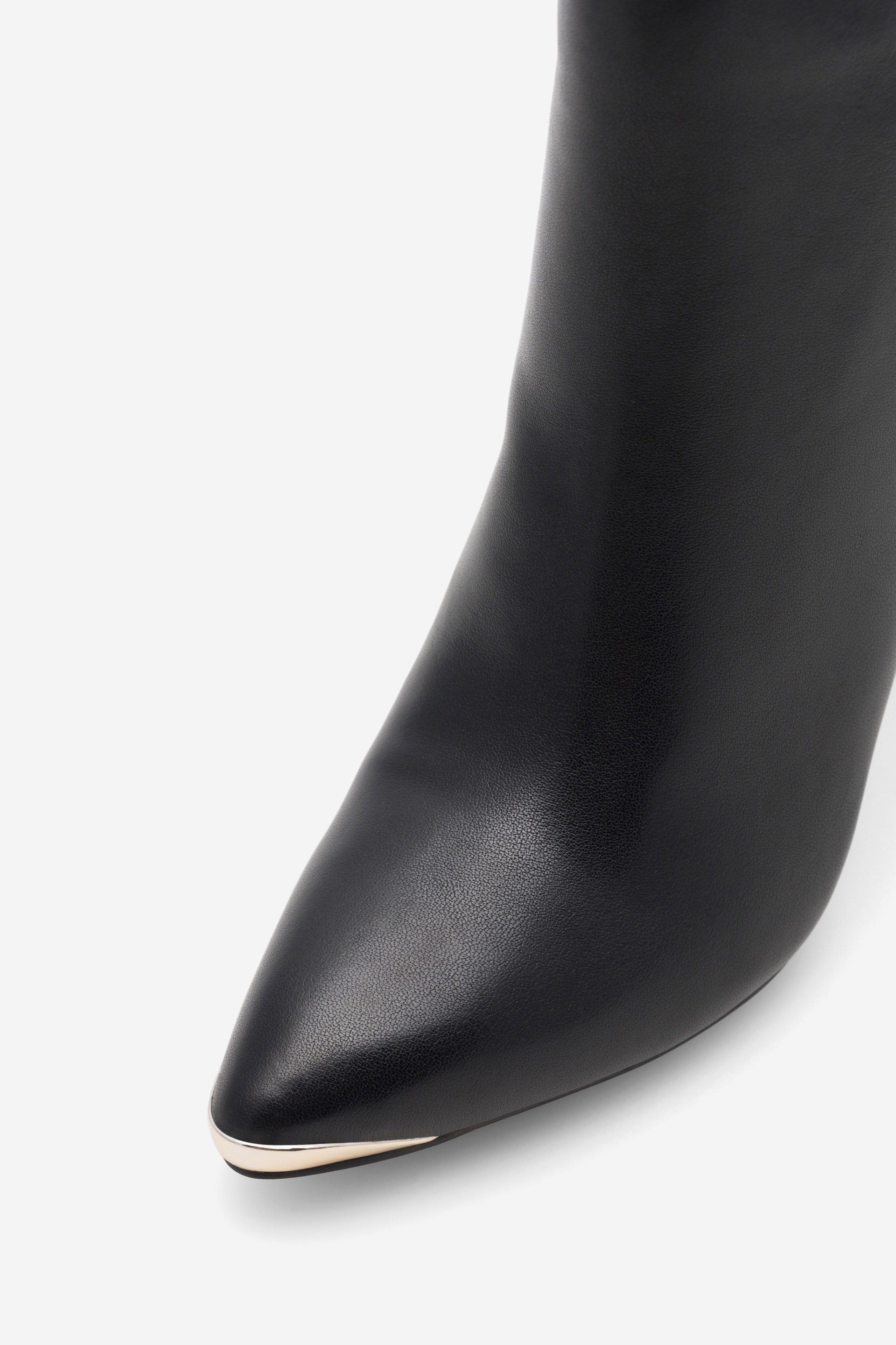 Členková obuv Čierna