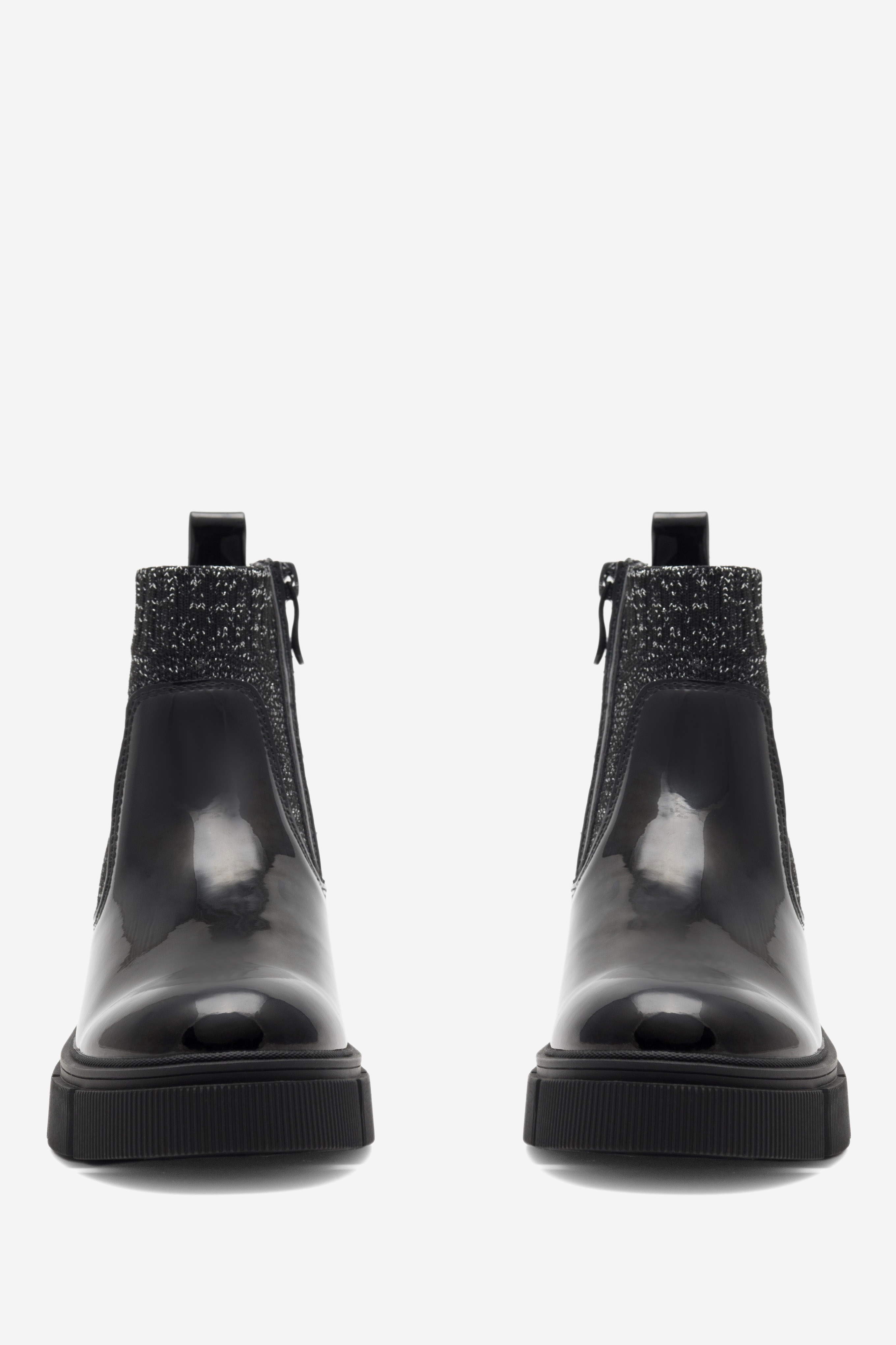 Členková obuv Čierna