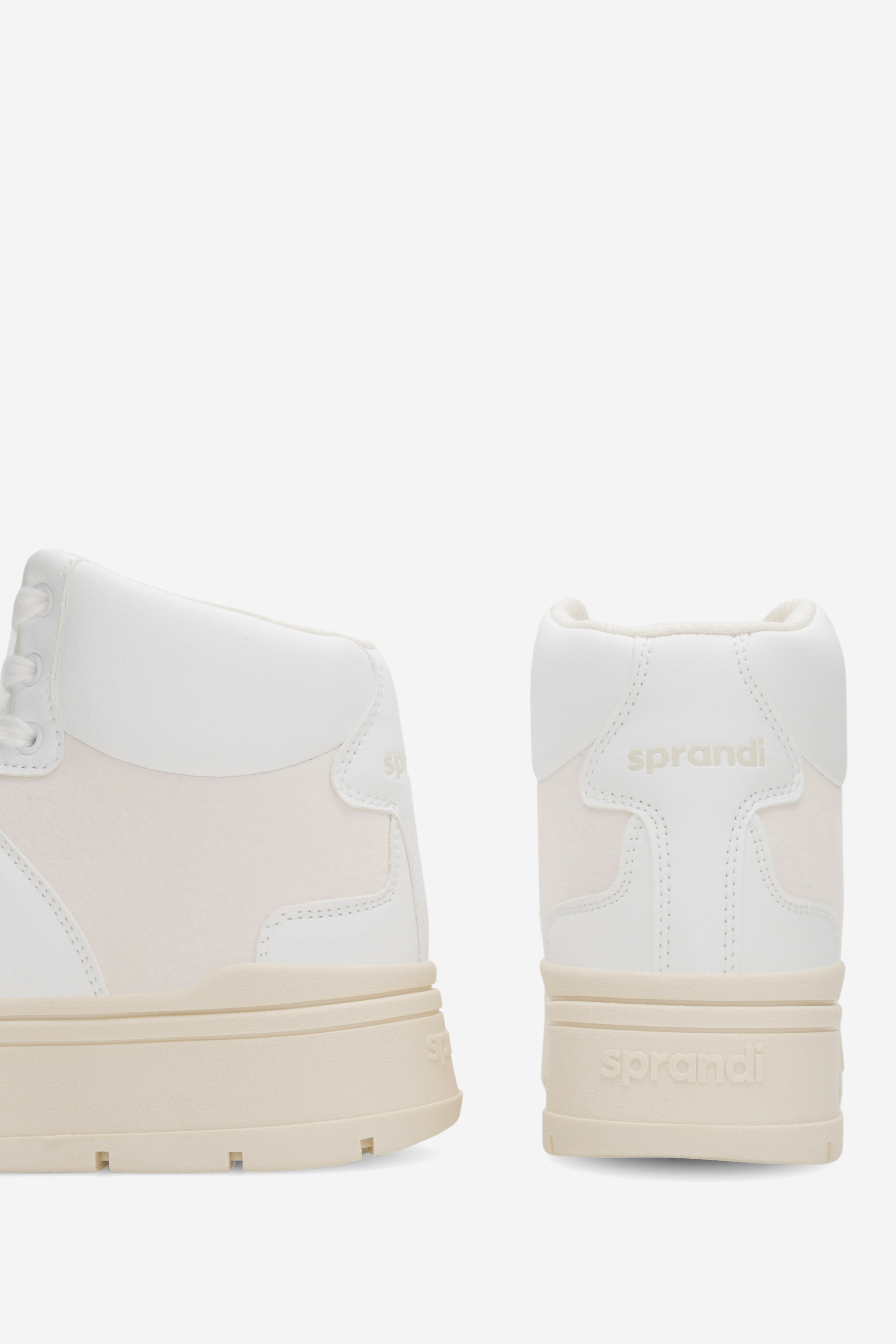 Šněrovací vyšší obuv BÉŽOVÁ