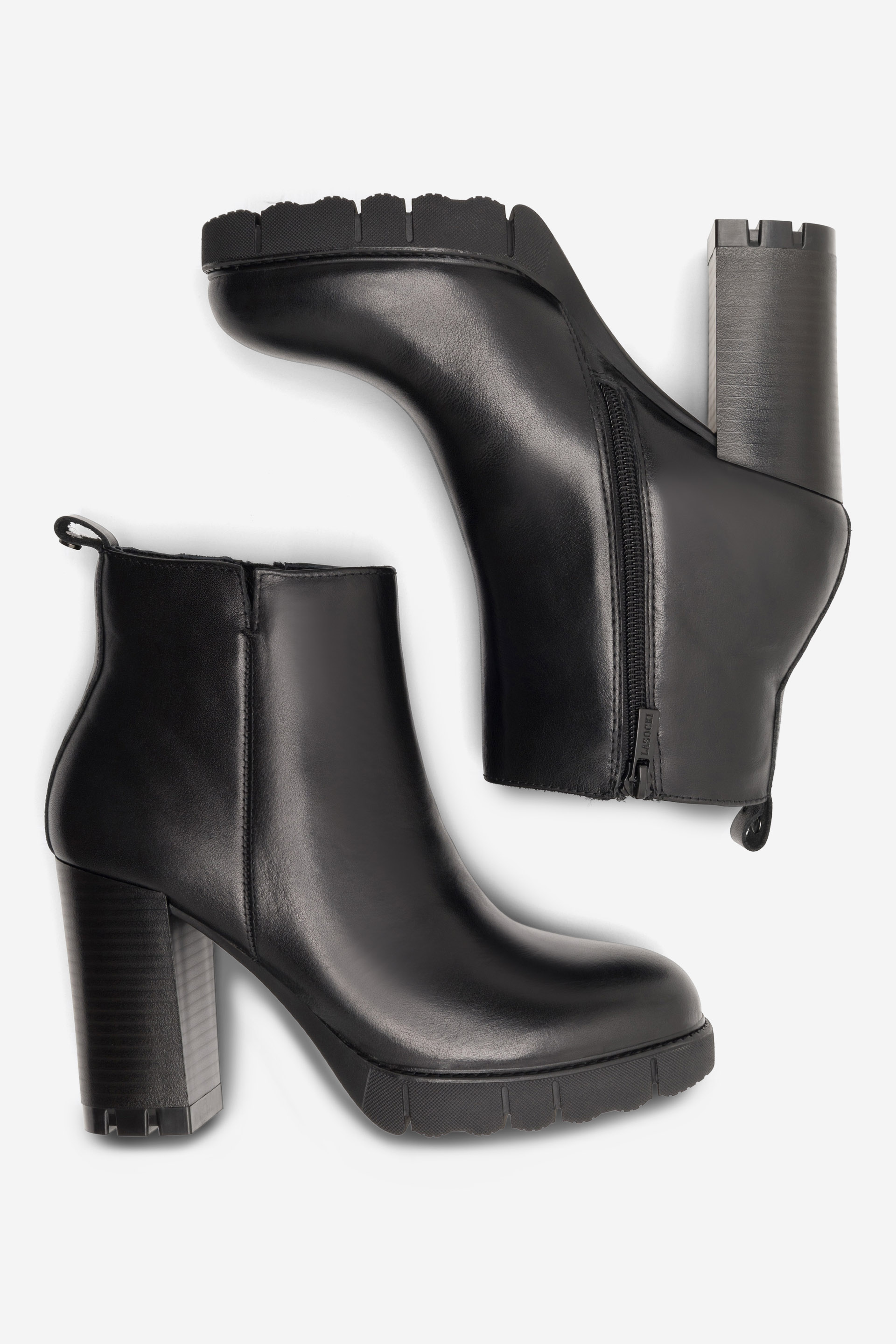 Kotníková obuv ČERNÁ