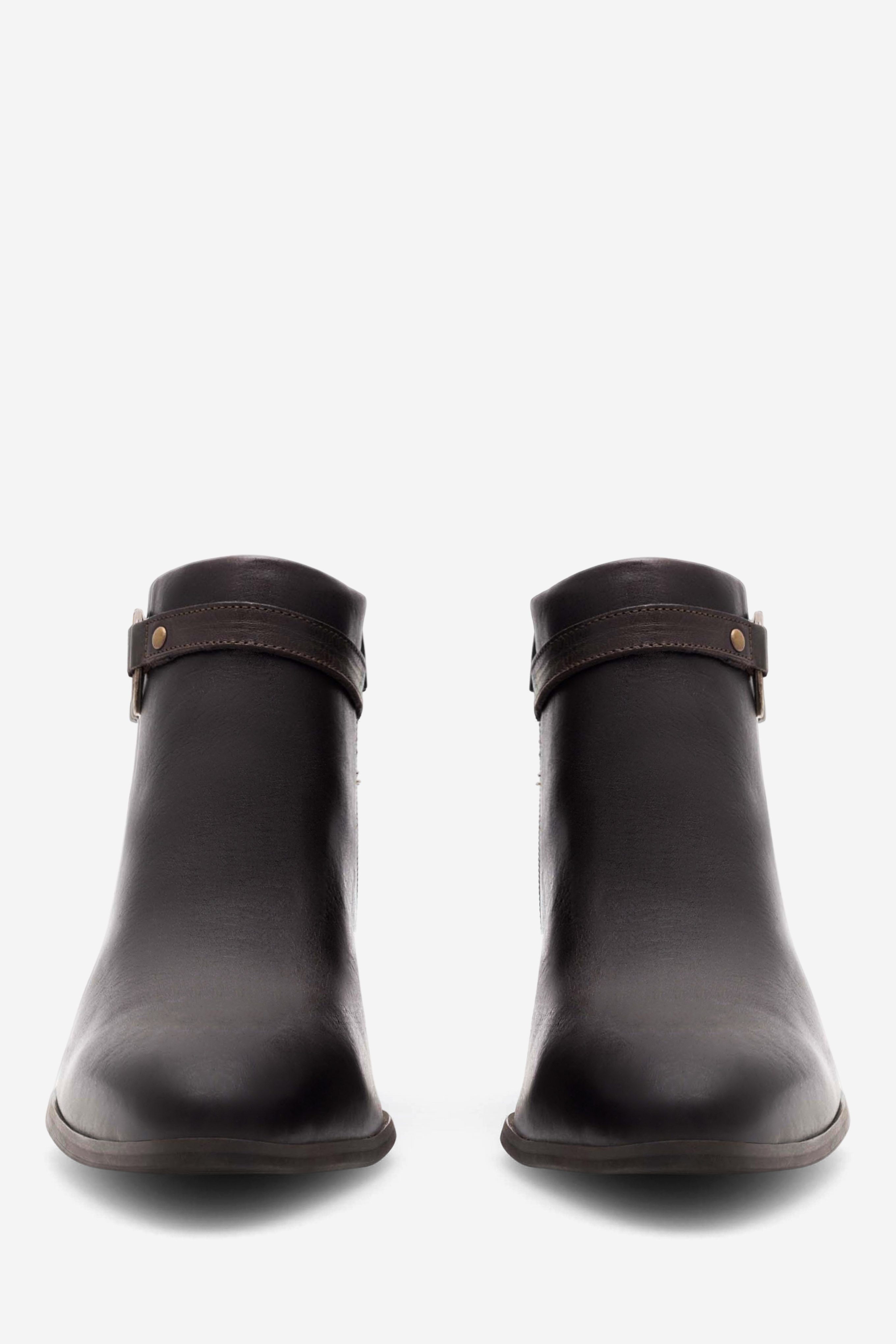 Kotníková obuv HNĚDÁ