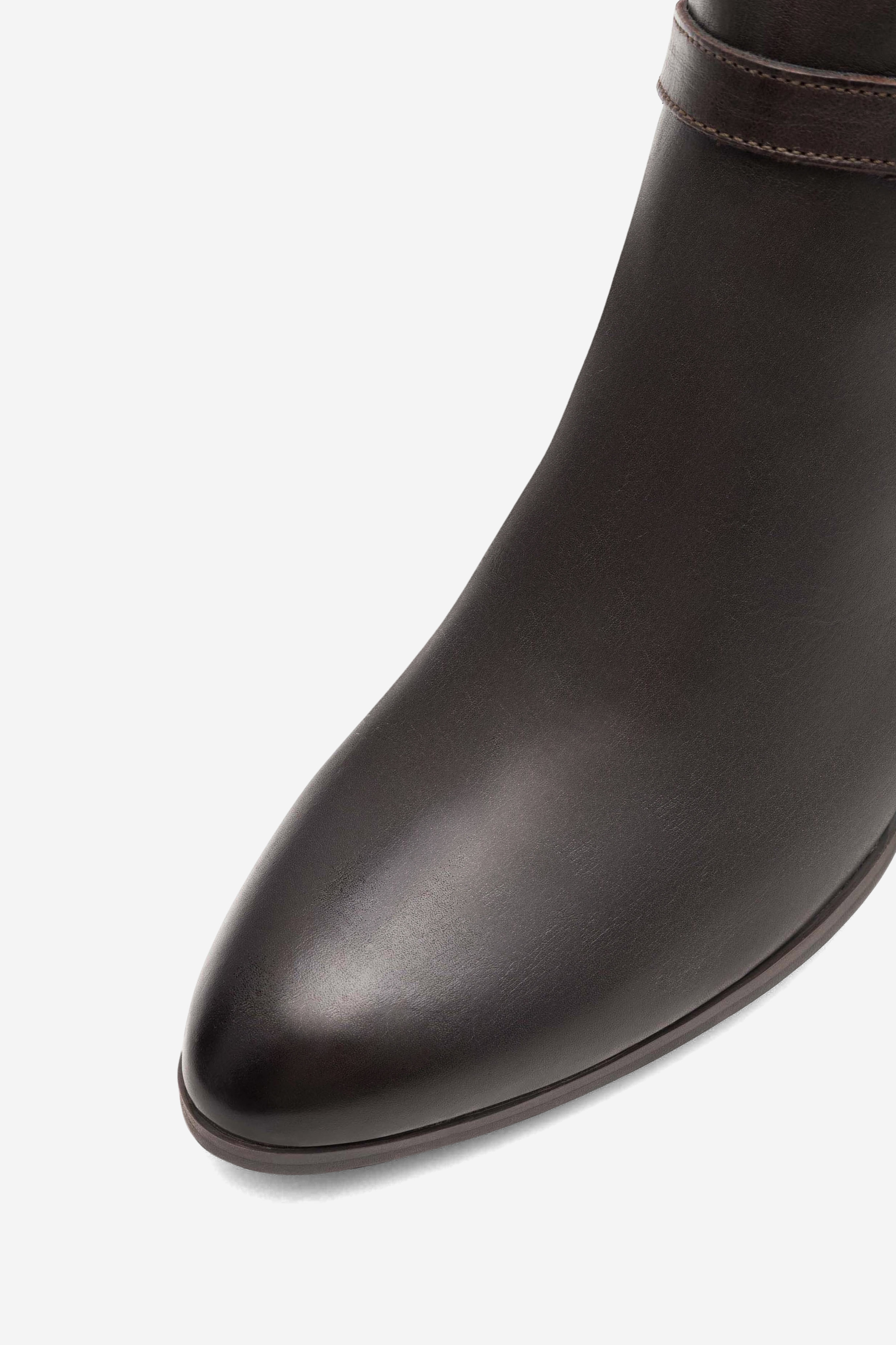 Kotníková obuv HNĚDÁ