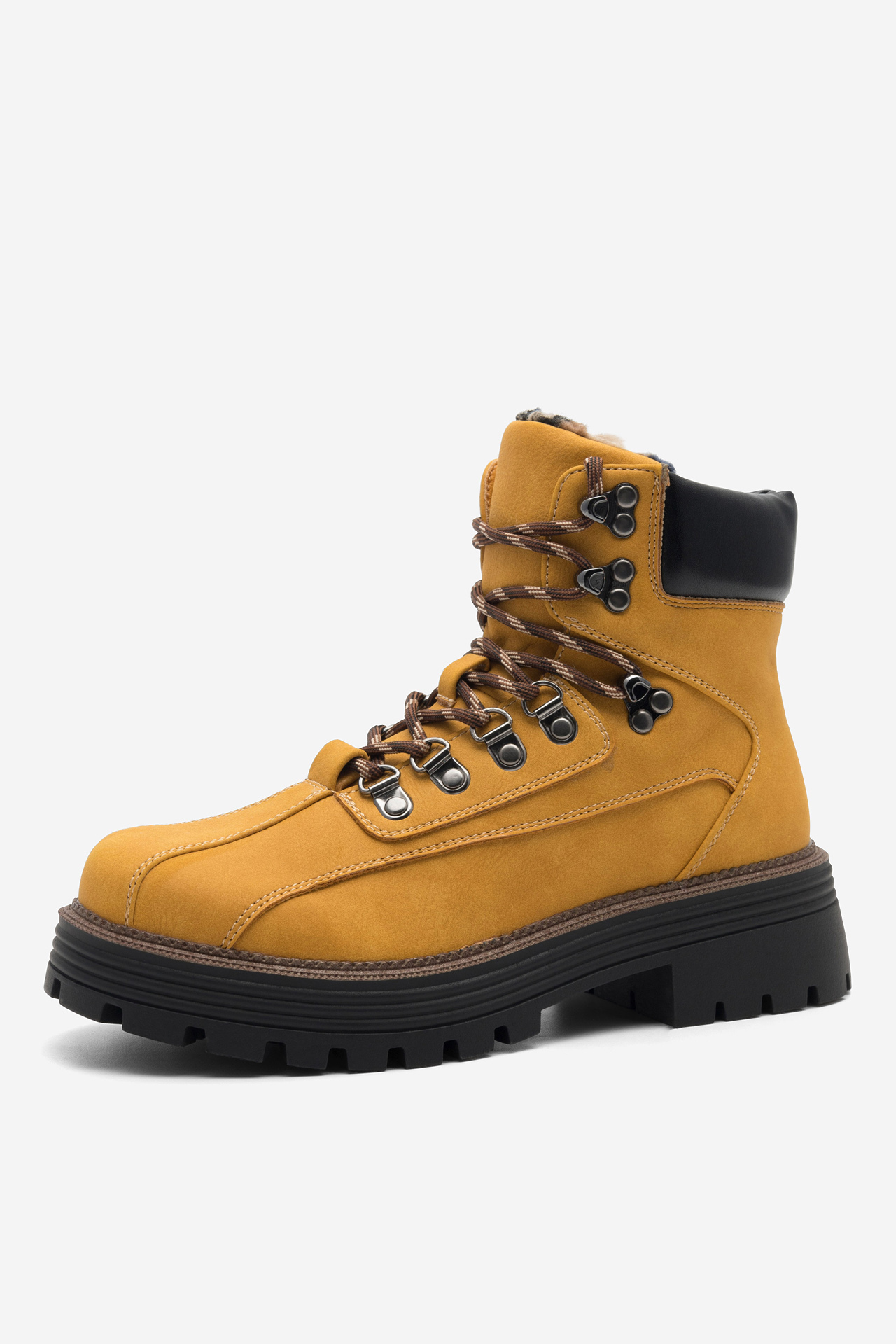 Šněrovací vyšší obuv CAMEL