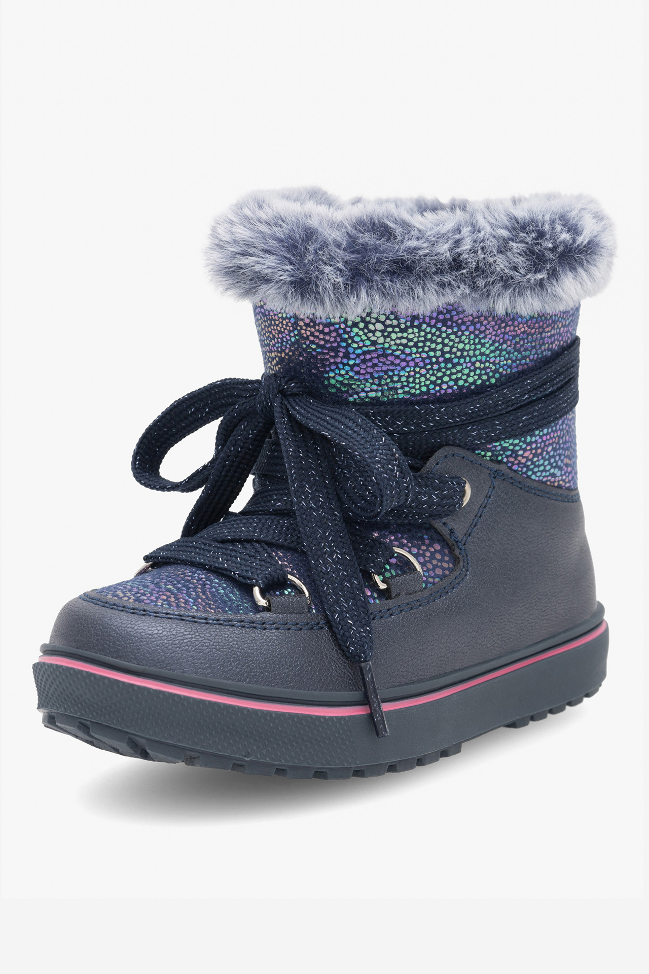 Šnurovacie topánky Tmavomodrá