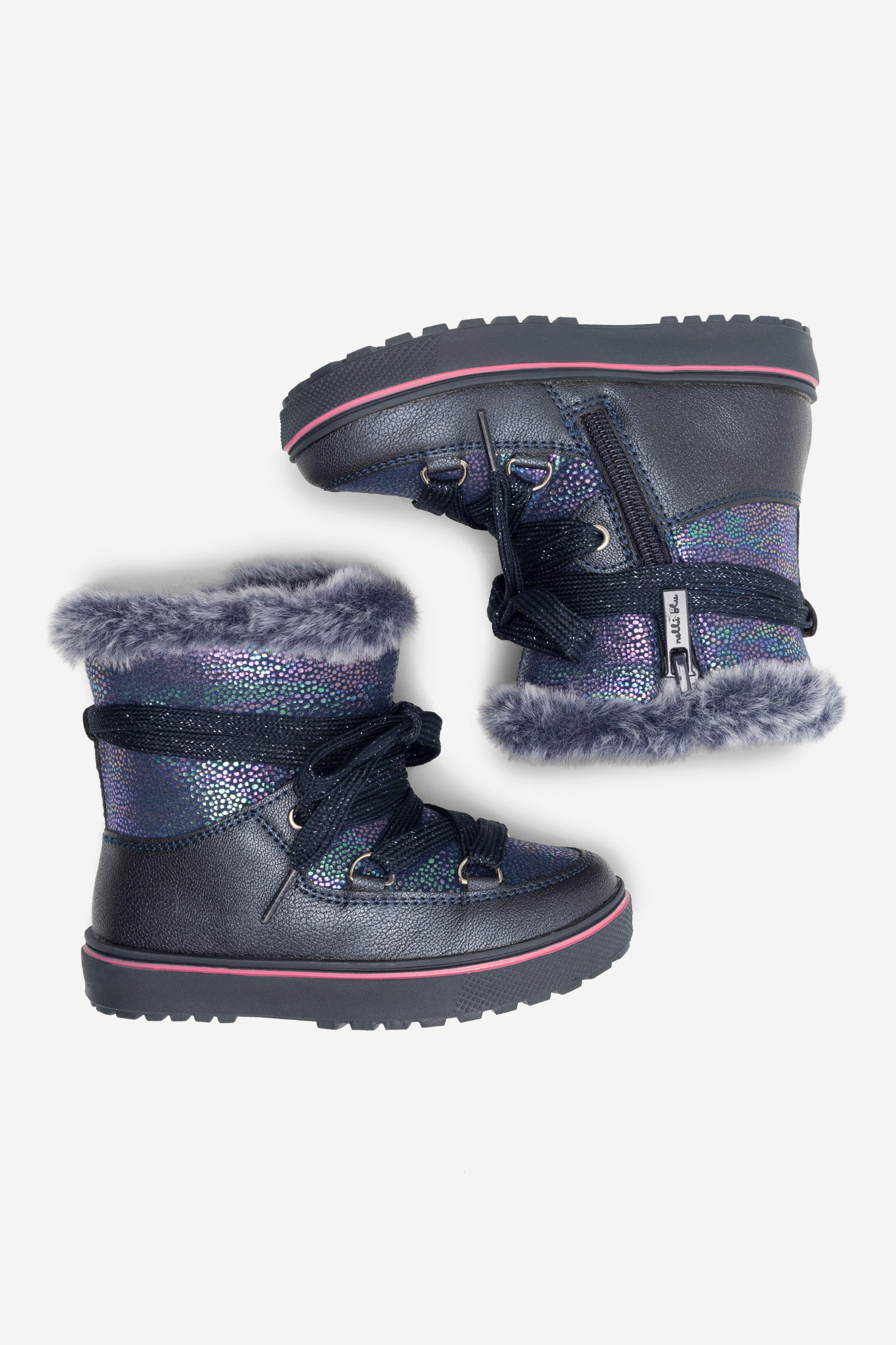 Šnurovacie topánky Tmavomodrá