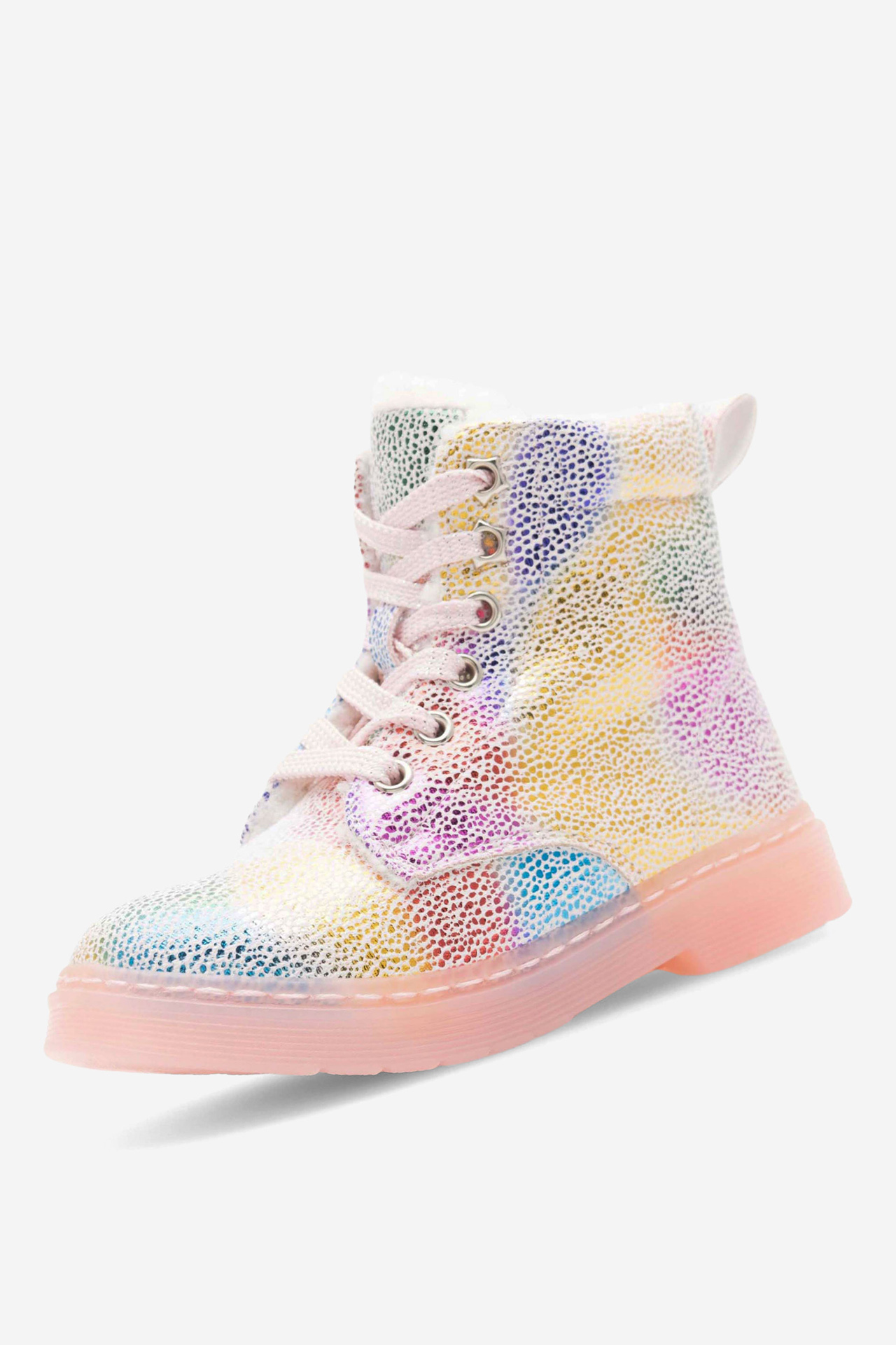 Gležnjarji z vezalkami Pisano