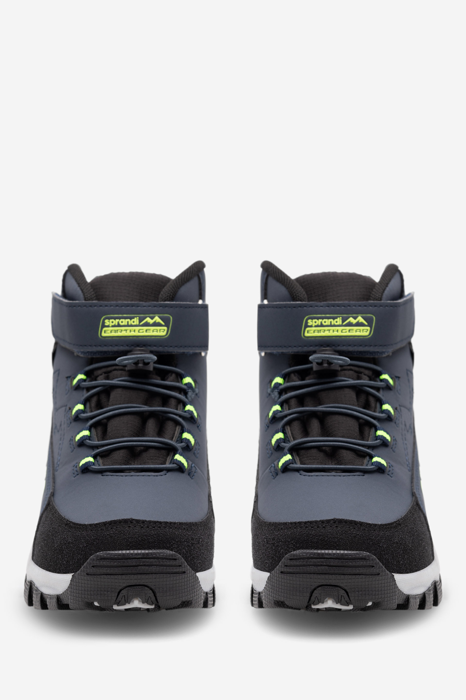 Šněrovací vyšší obuv TMAVĚ MODRÁ