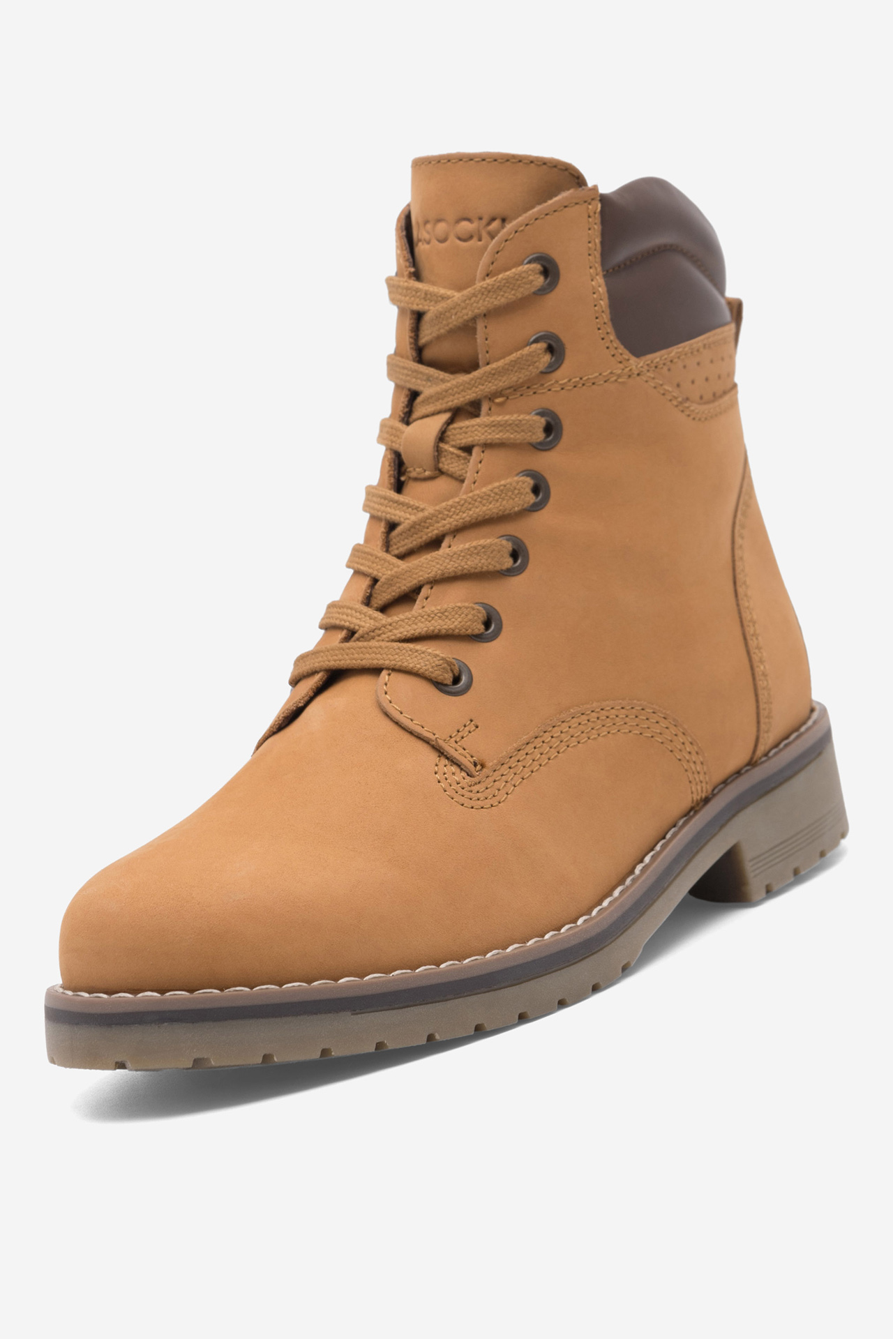 Šněrovací vyšší obuv CAMEL