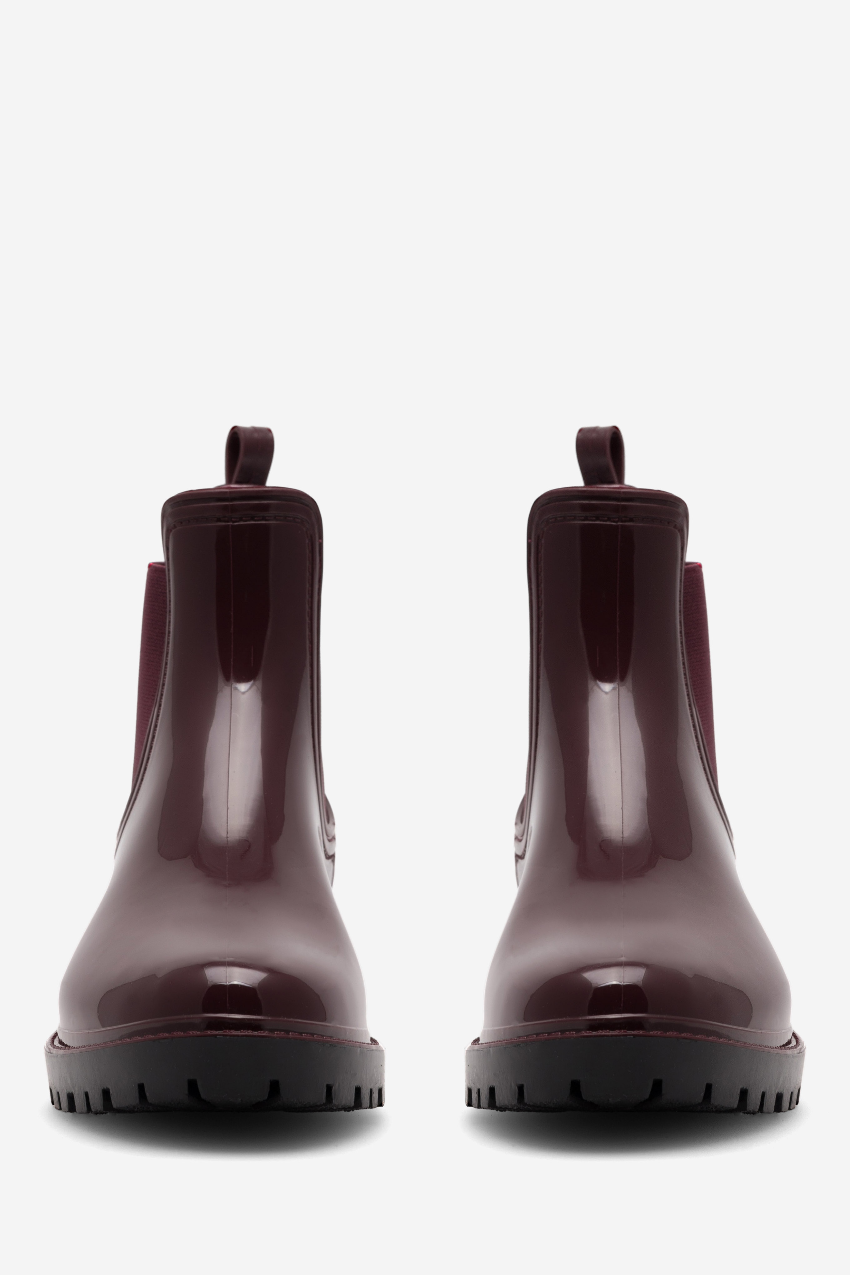 Gumáky Tmavo červená