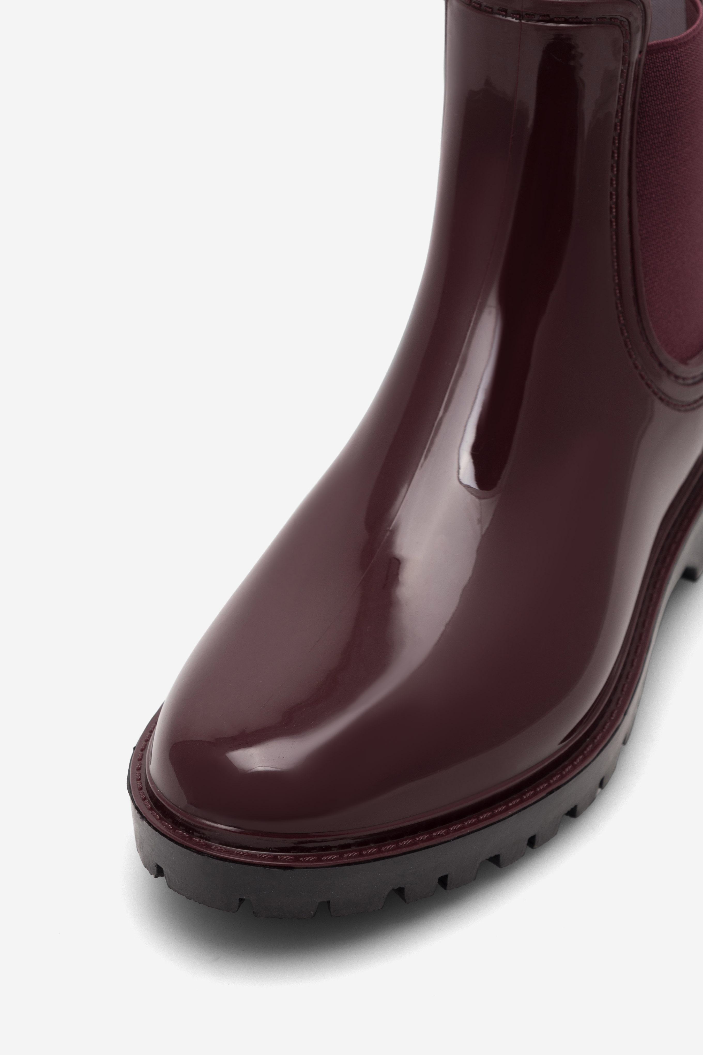 Gumáky Tmavo červená