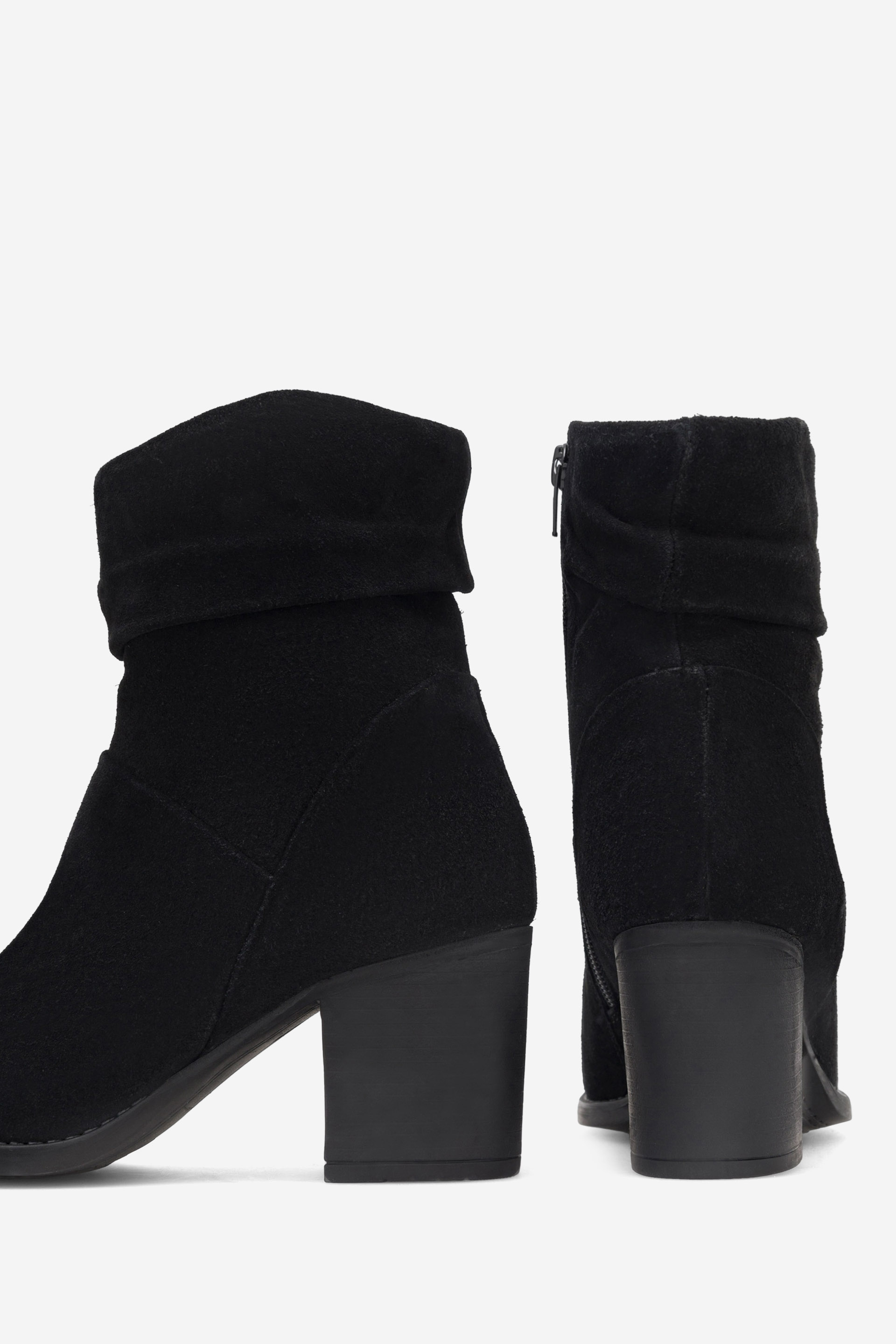 Kotníková obuv ČERNÁ