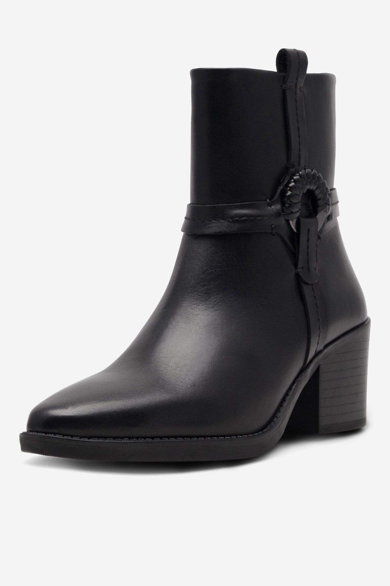 Kotníková obuv ČERNÁ