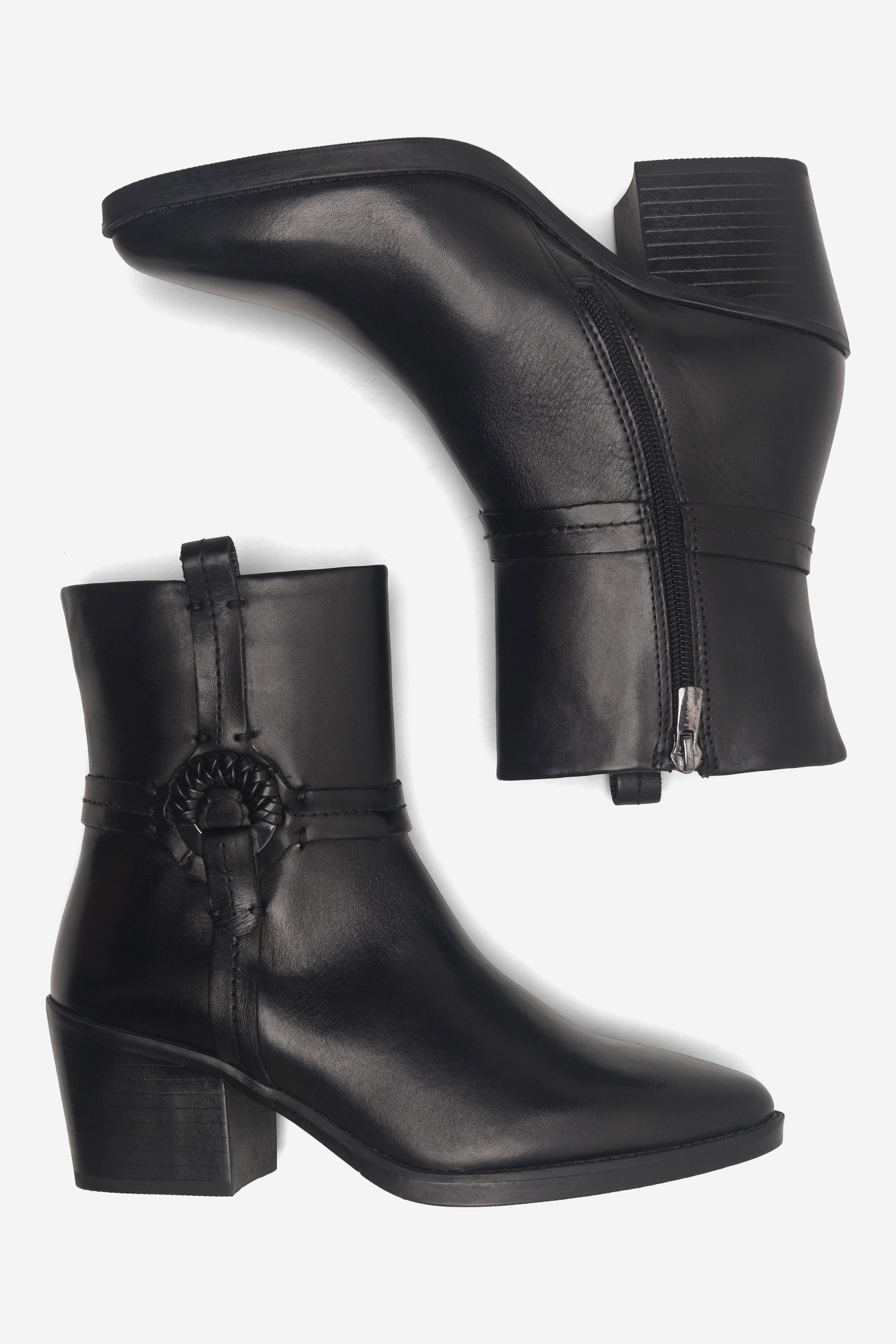 Kotníková obuv ČERNÁ